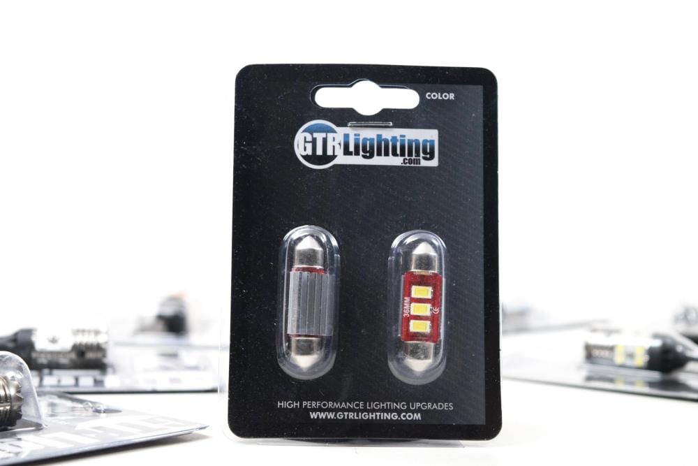 Bombillas de repuesto LED GTR para Can Bus de 42 mm en color blanco
