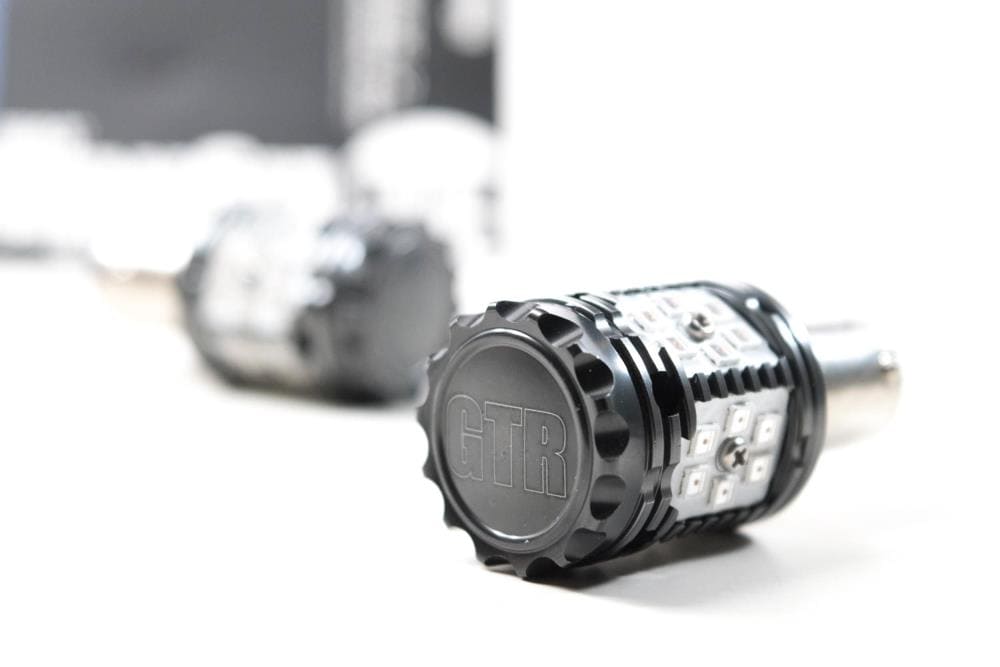 Reemplazo de bombilla LED ámbar GTR Carbide Can Bus 2 para 1156 GTR.LED570
