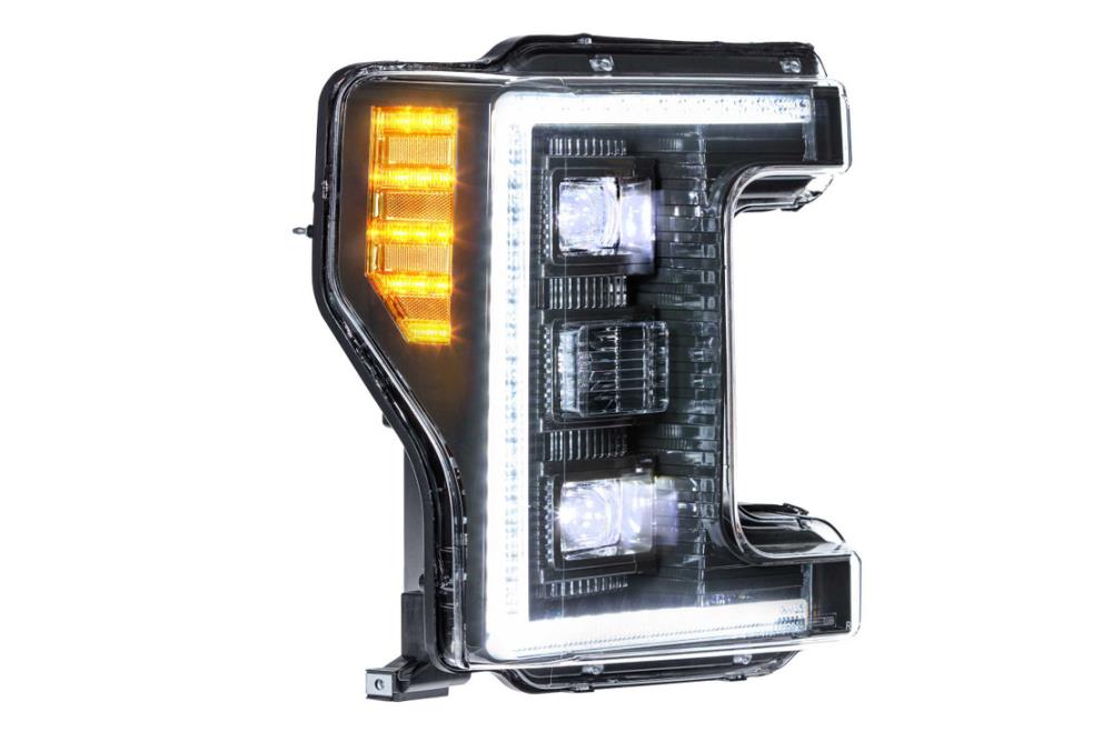 Faros LED híbridos Morimoto Xb Plug and Play para Ford Super Duty (17-19) (set/smoked) LF554