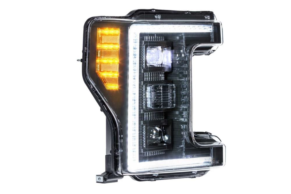 Faros LED híbridos Morimoto Xb Plug and Play para Ford Super Duty (17-19) (set/smoked) LF554