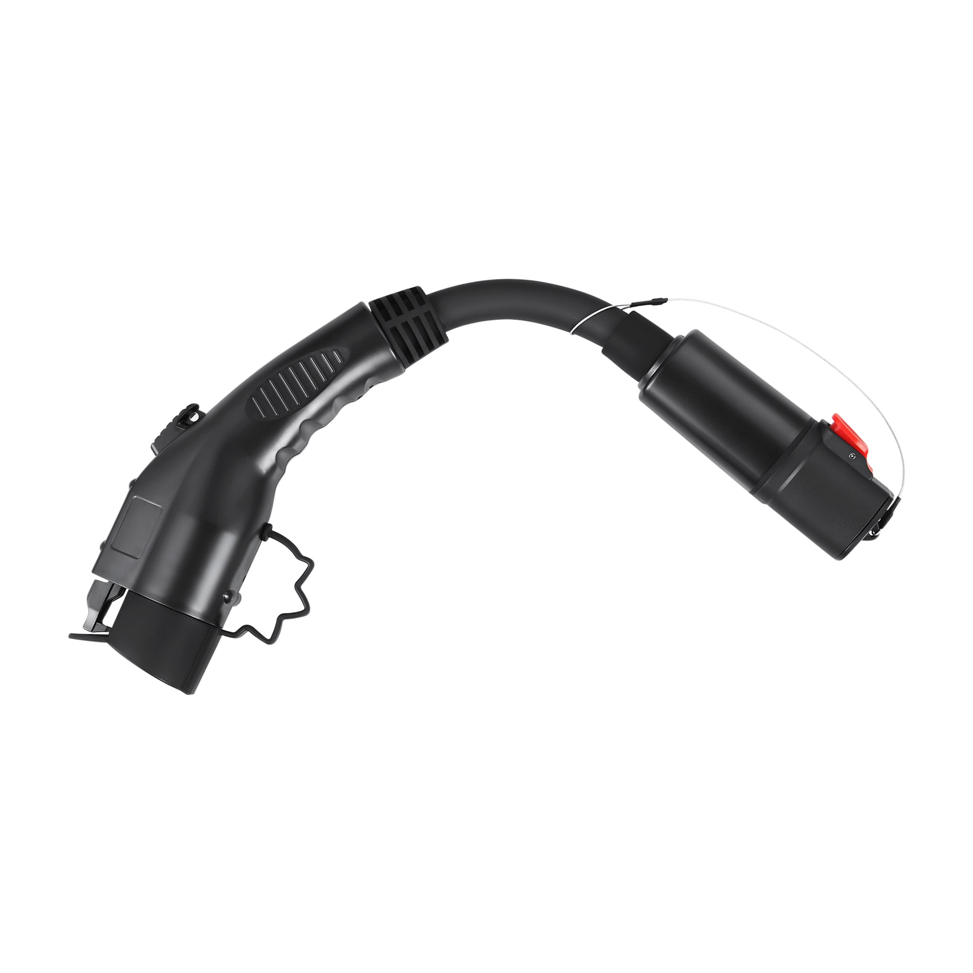 Cargador de Vehículo Eléctrico Lectron Tesla a J1772 40A 250V Adaptador de Cargador de Vehículo Eléctrico EV