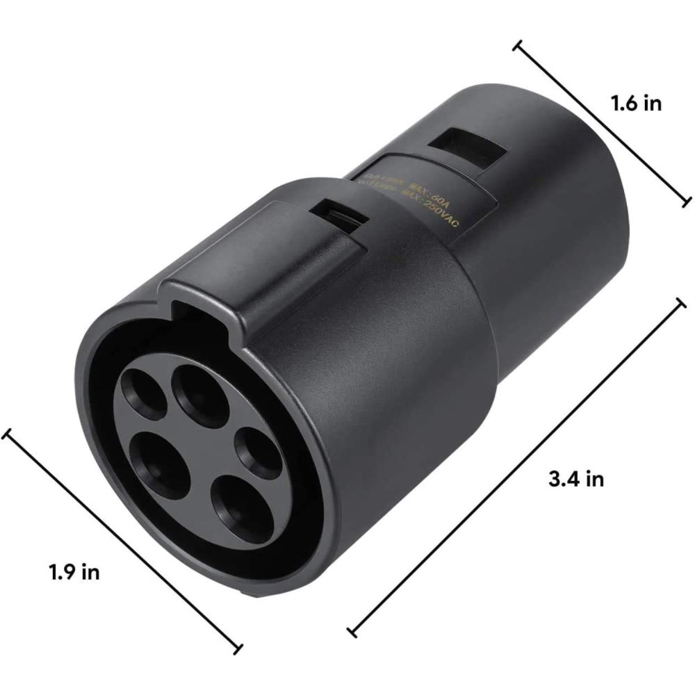 Adaptador de Cargador de Vehículo Eléctrico Lectron J1772 para Modelo 3/S/Y/X de Tesla Charger Adaptador de Cargador de Vehículo Eléctrico EV