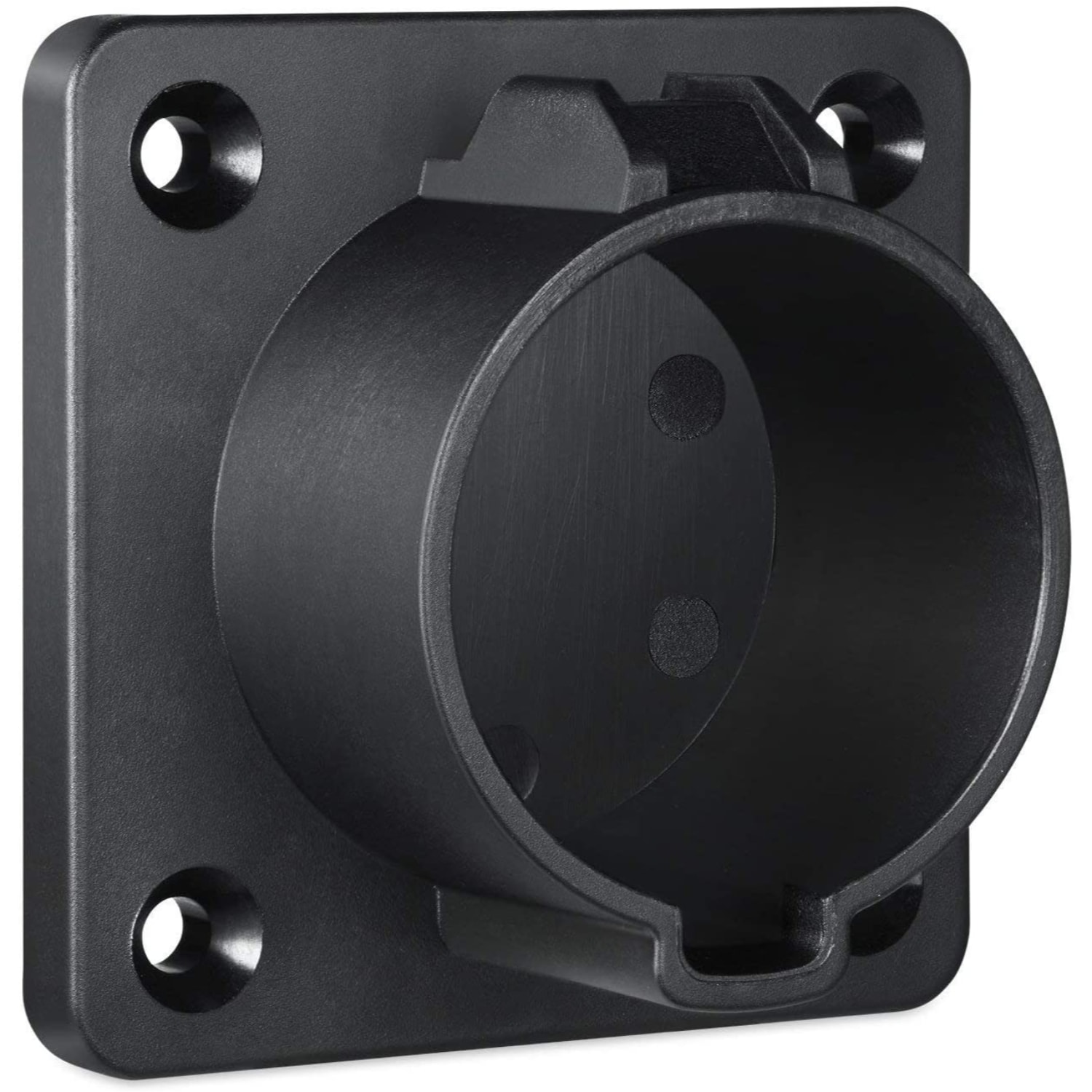 Cargador de coche eléctrico EV Lectron J1772 para pared con boquilla, montaje en muelle y gancho J