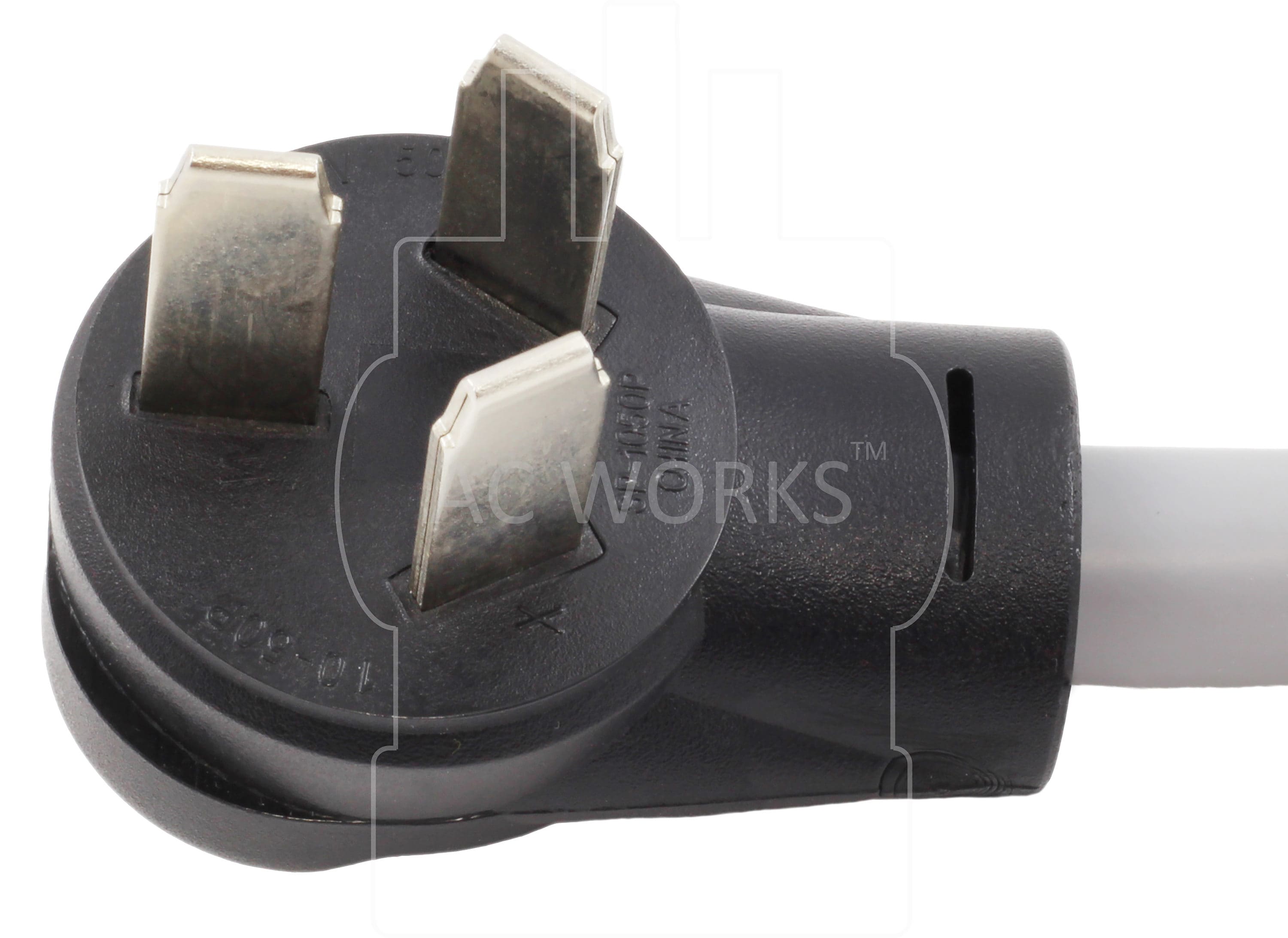 Adaptador de cargador de vehículo eléctrico para Tesla AC WORKS de 1.5 pies de 10-50P a 14-50R EV1050MS-018