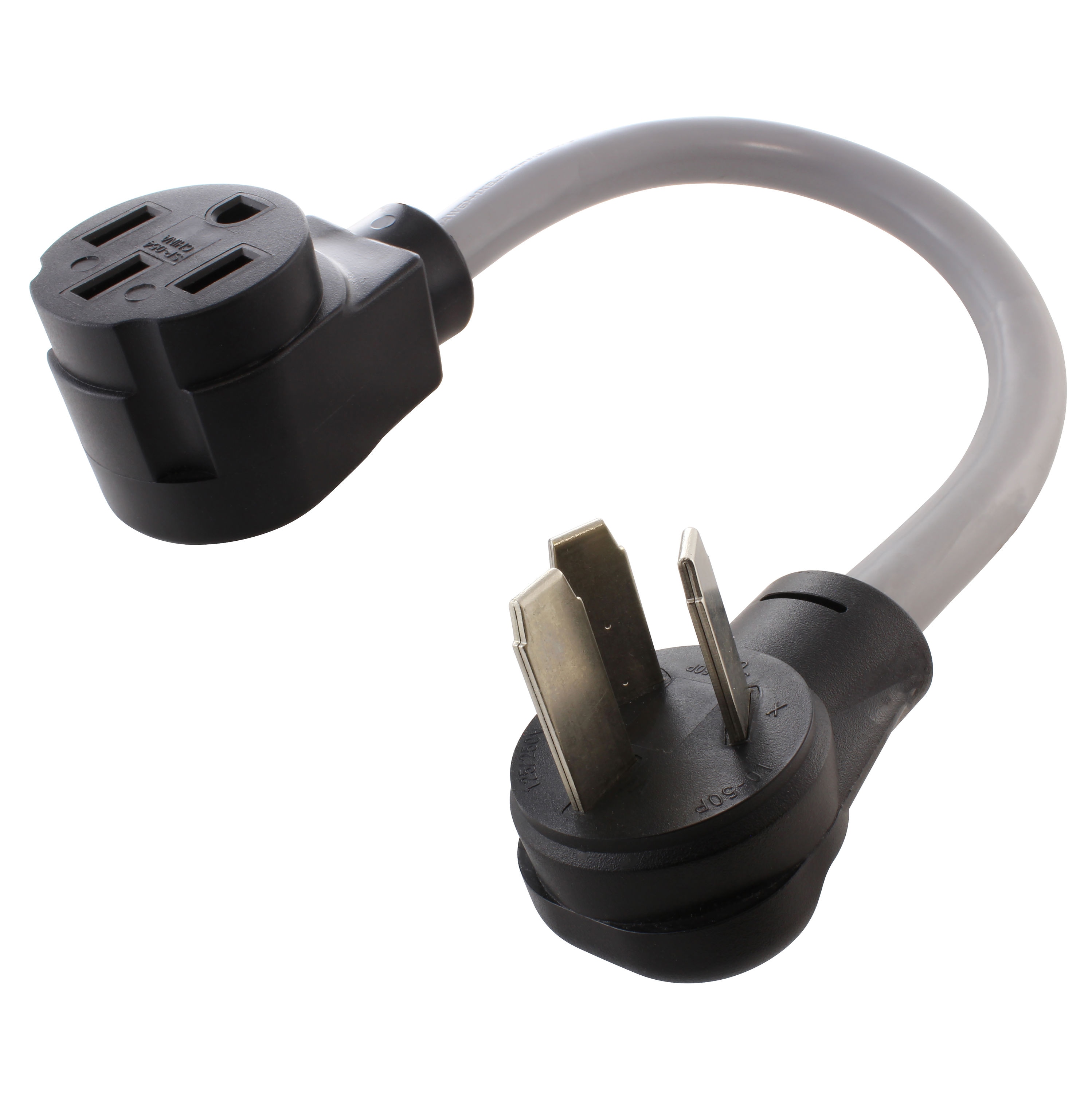Adaptador de cargador de vehículo eléctrico para Tesla AC WORKS de 1.5 pies de 10-50P a 14-50R EV1050MS-018