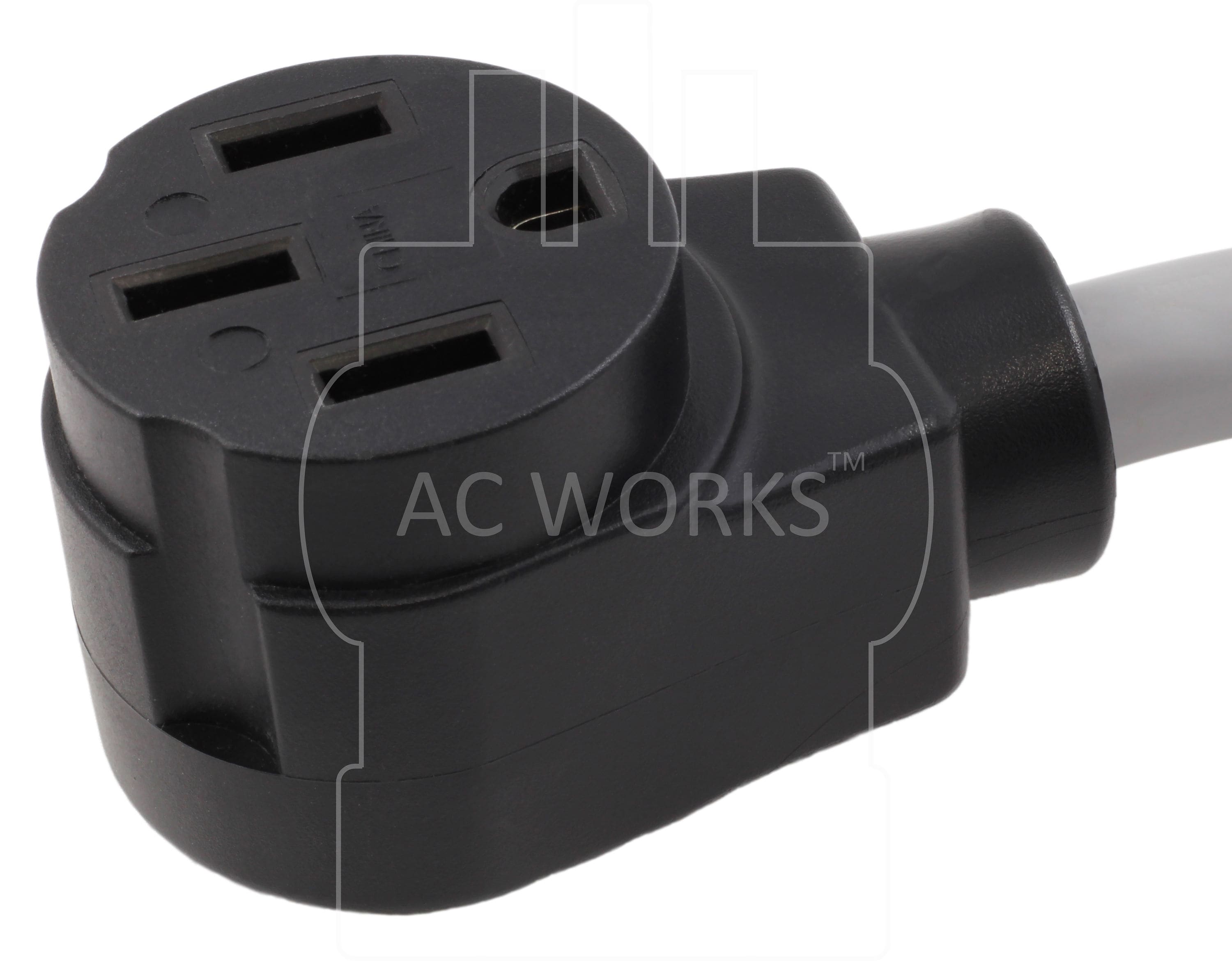 Adaptador de cargador de vehículo eléctrico para Tesla AC WORKS de 1.5 pies de 10-50P a 14-50R EV1050MS-018