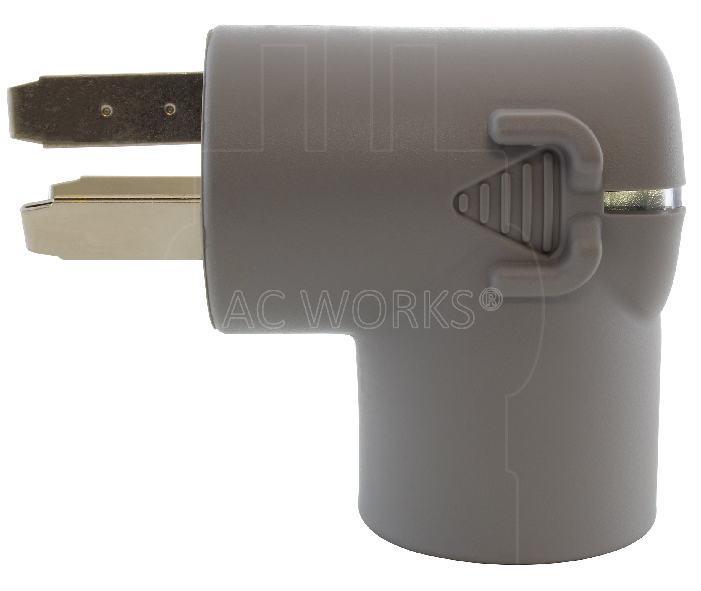 Adaptador de Cargador para Vehículo Eléctrico Tesla AC WORKS 10-50P a 14-50R EV1050MS