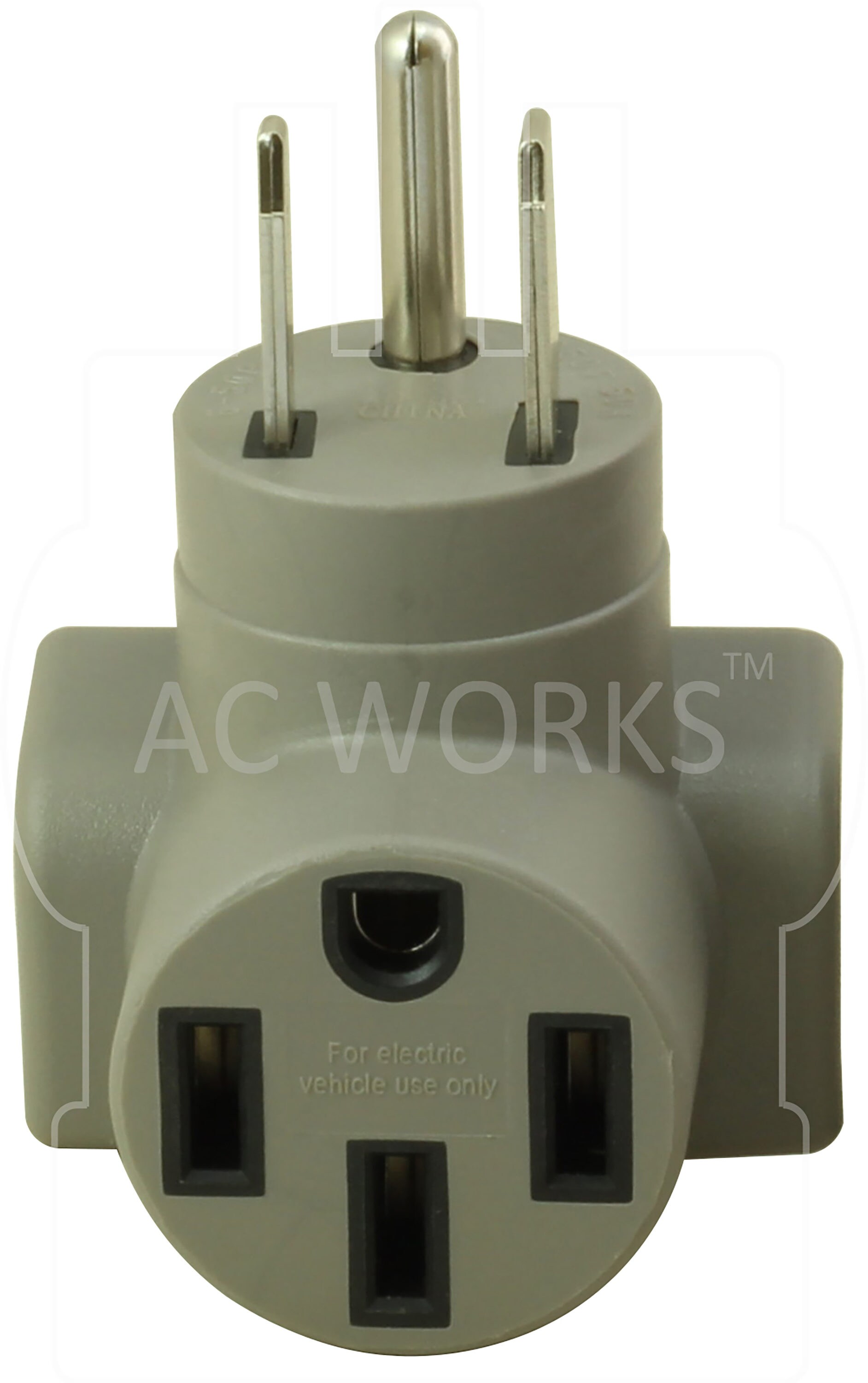 Adaptador de Cargador para Vehículos Eléctricos Tesla AC WORKS 6-50P a 14-50R EV650MS