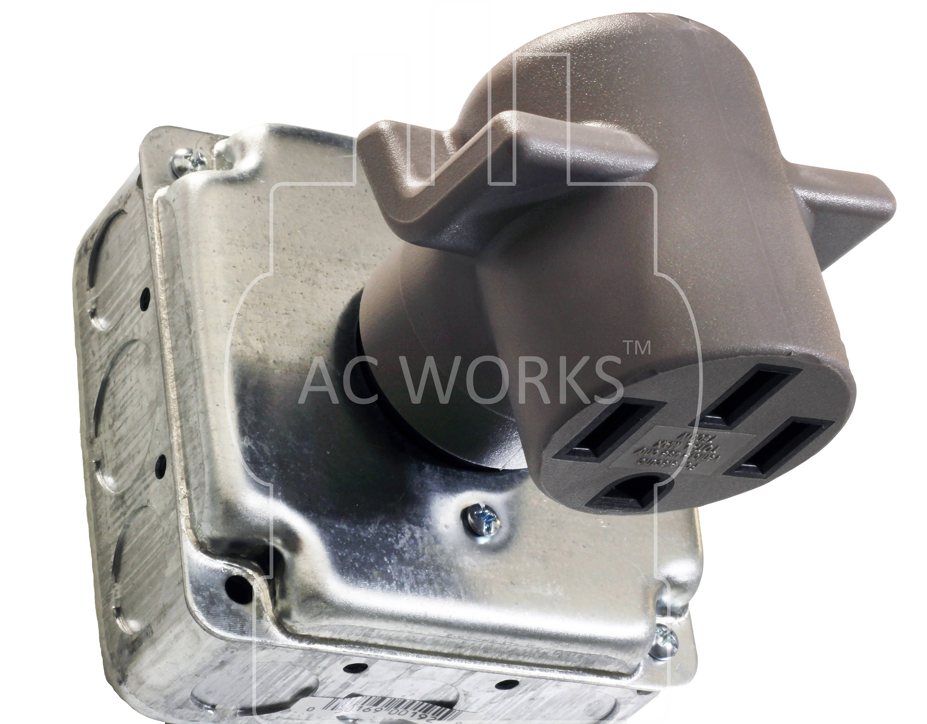 Adaptador de Cargador para Vehículos Eléctricos Tesla AC WORKS 6-50P a 14-50R EV650MS