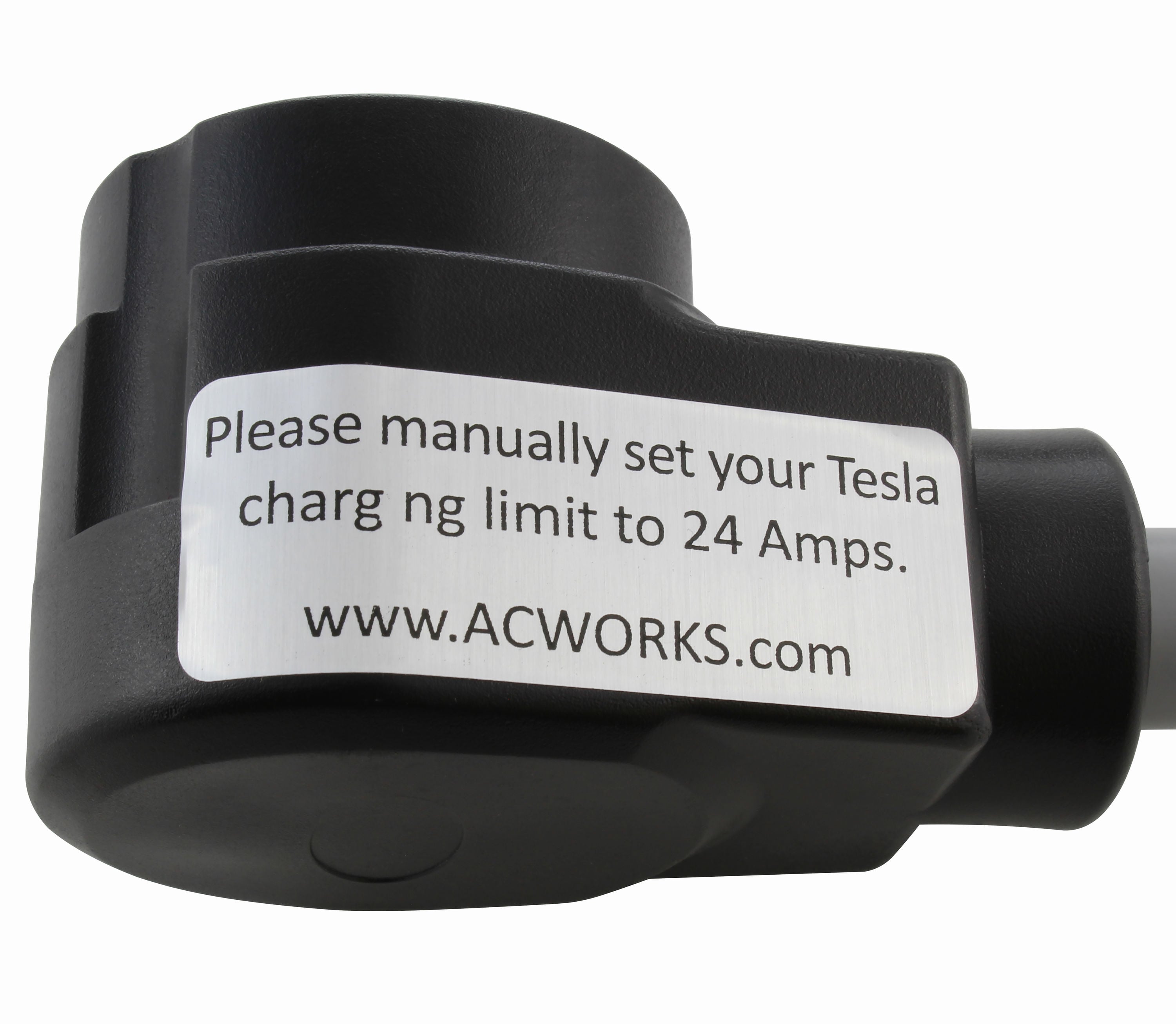 Adaptador de Cargador para Vehículo Eléctrico Tesla EV de 1.5 pies de NEMA L5-30P a NEMA 14-50R con Cable EVL530MS-018