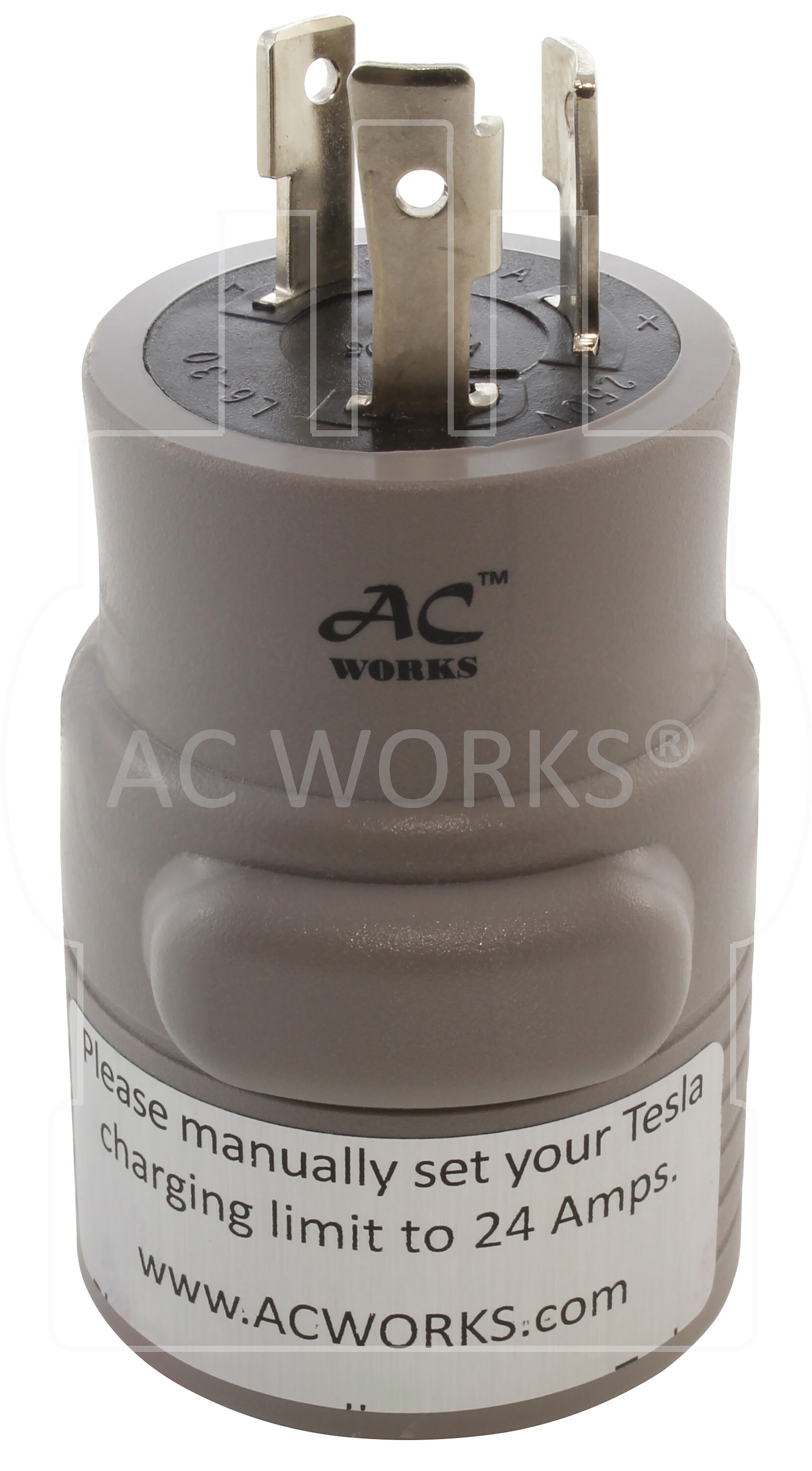 Adaptador de Cargador para Vehículo Eléctrico Tesla EVL630SS de NEMA L6-30P a NEMA 14-50R