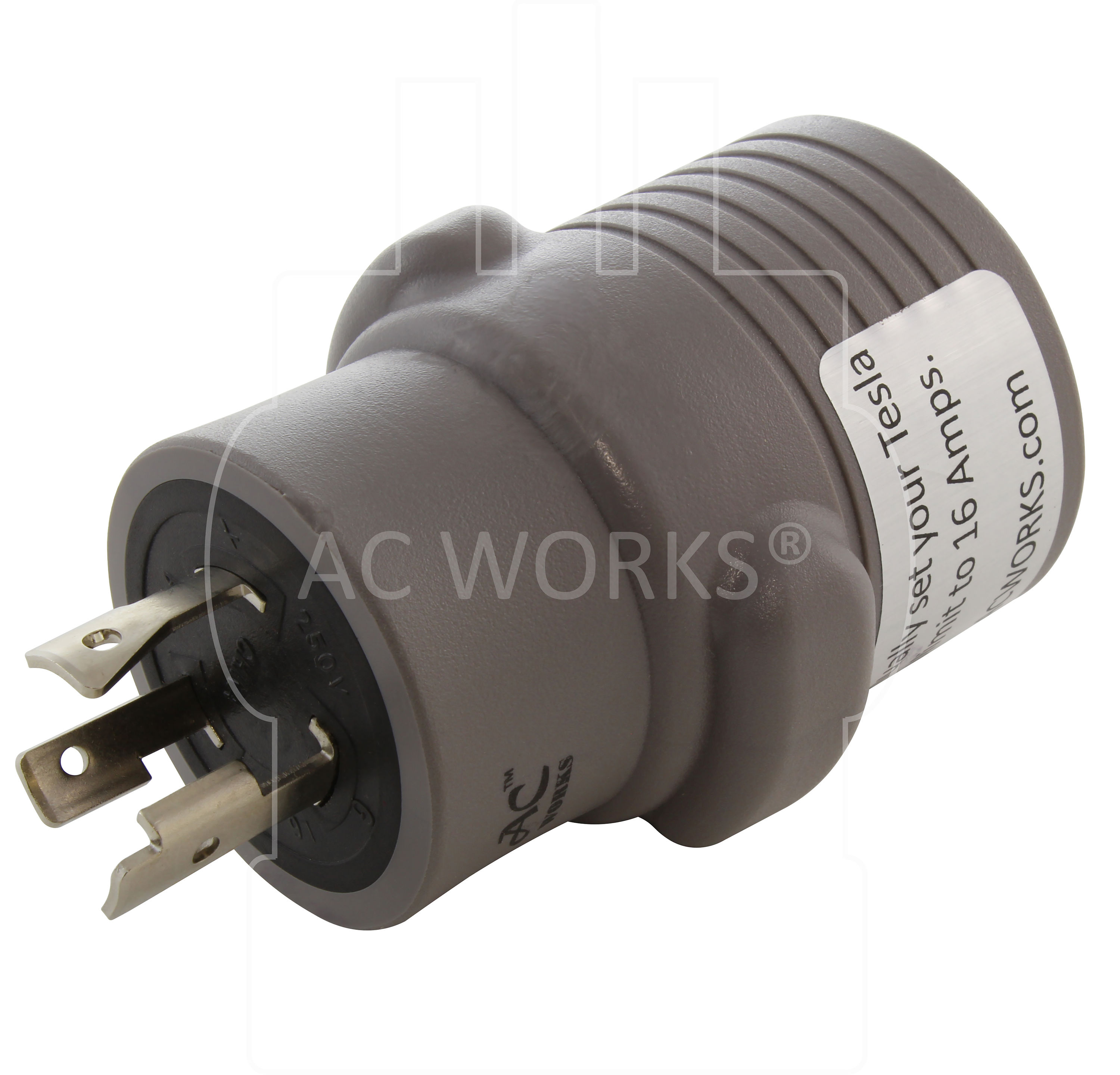 Adaptador de Cargador de Vehículo Eléctrico para Tesla EV de NEMA L6-20P a NEMA 14-50R