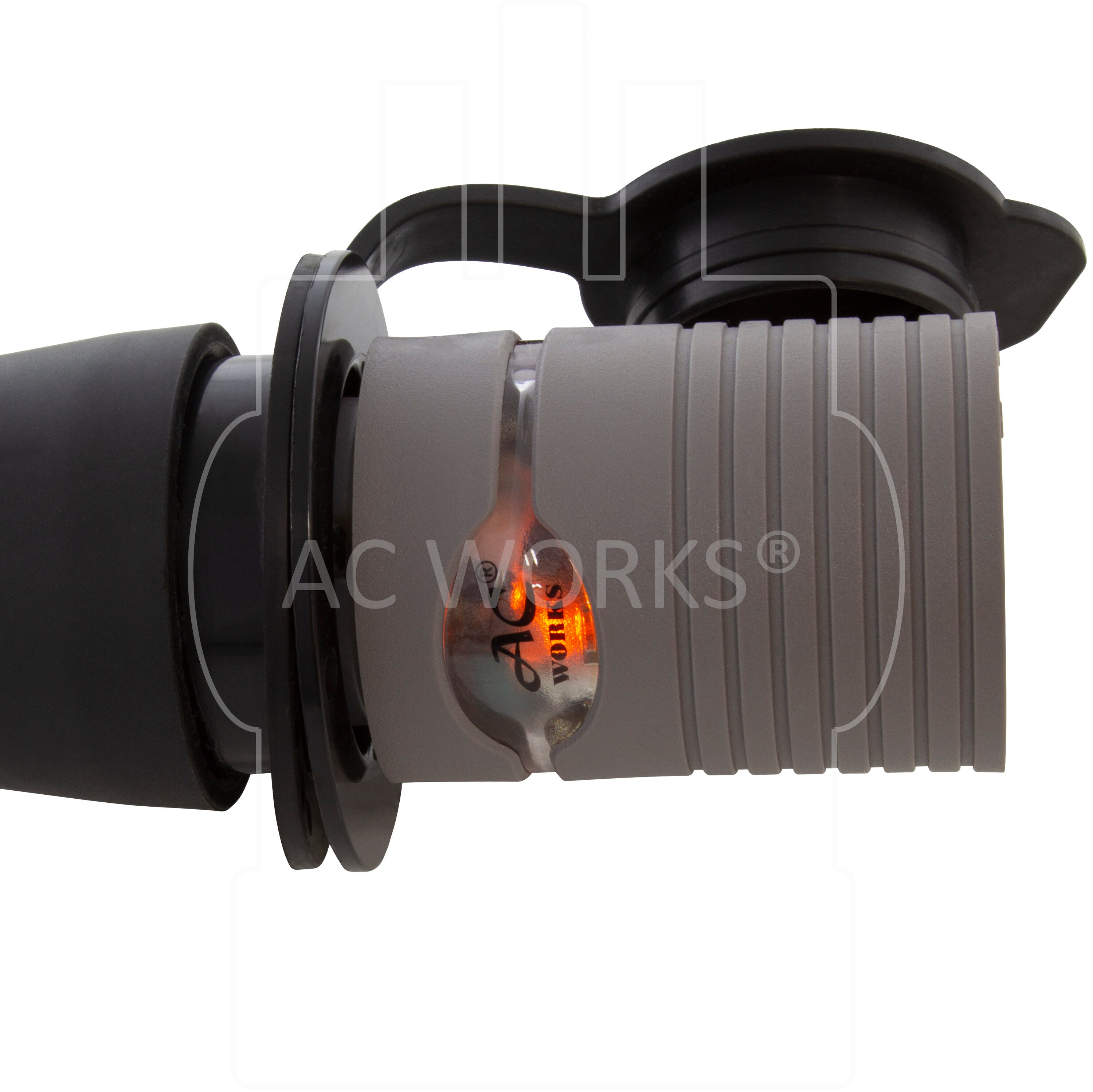 Adaptador de Cargador para Vehículo Eléctrico NEMA 5-15P a NEMA L6-30R nivel 1 EV515L630