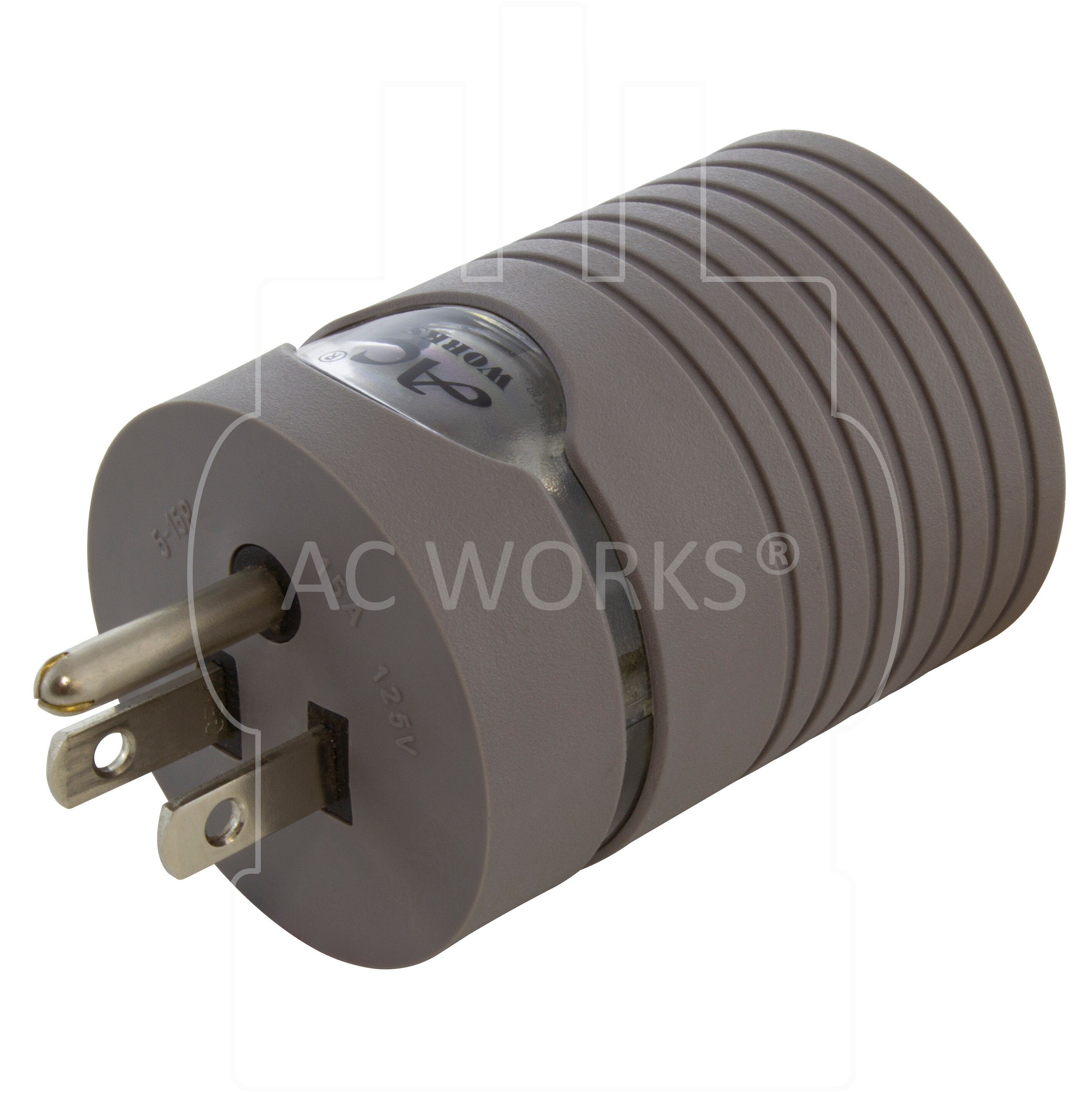 Adaptador de Cargador para Vehículo Eléctrico NEMA 5-15P a NEMA L6-30R nivel 1 EV515L630