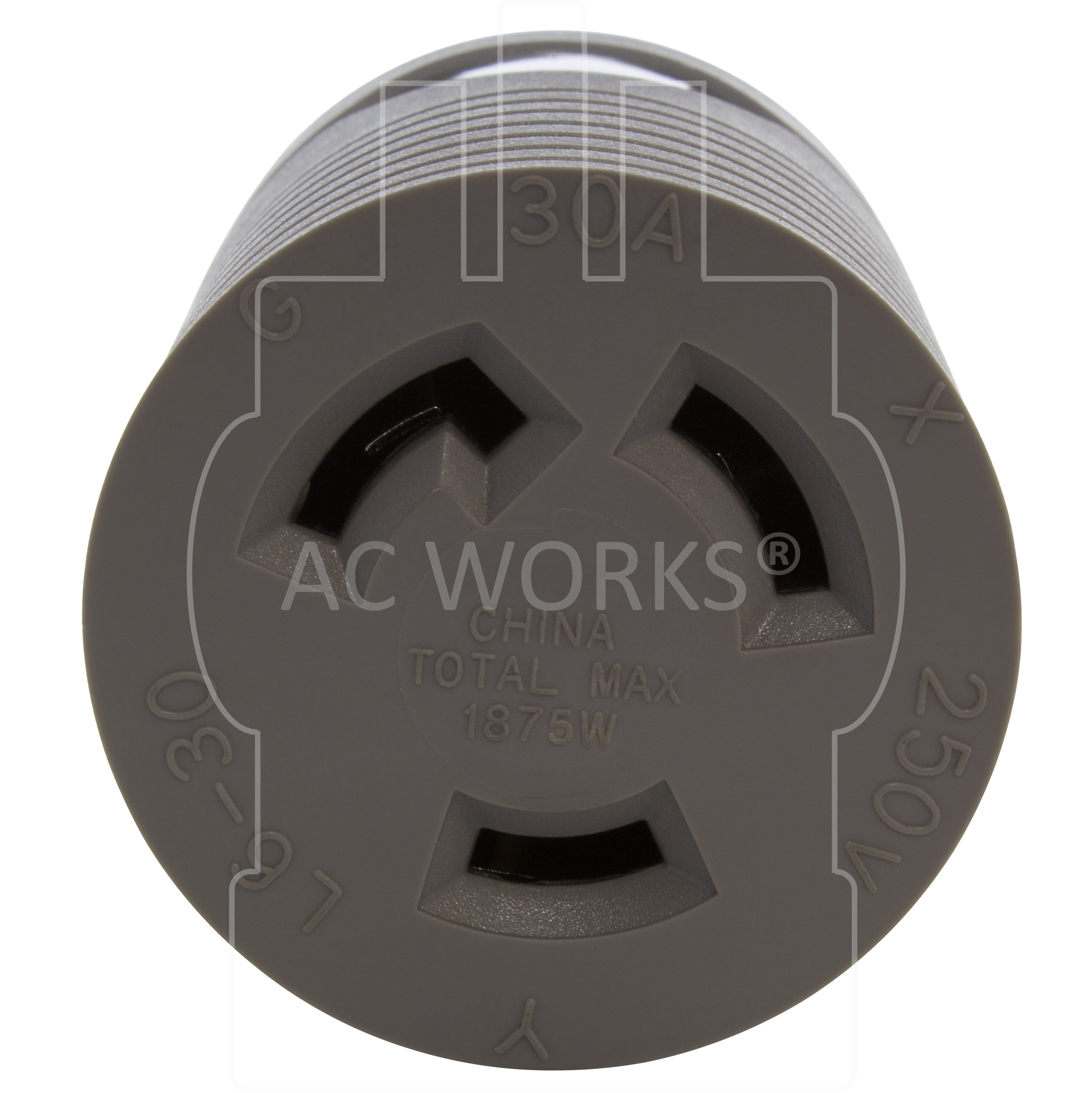Adaptador de Cargador para Vehículo Eléctrico NEMA 5-15P a NEMA L6-30R nivel 1 EV515L630