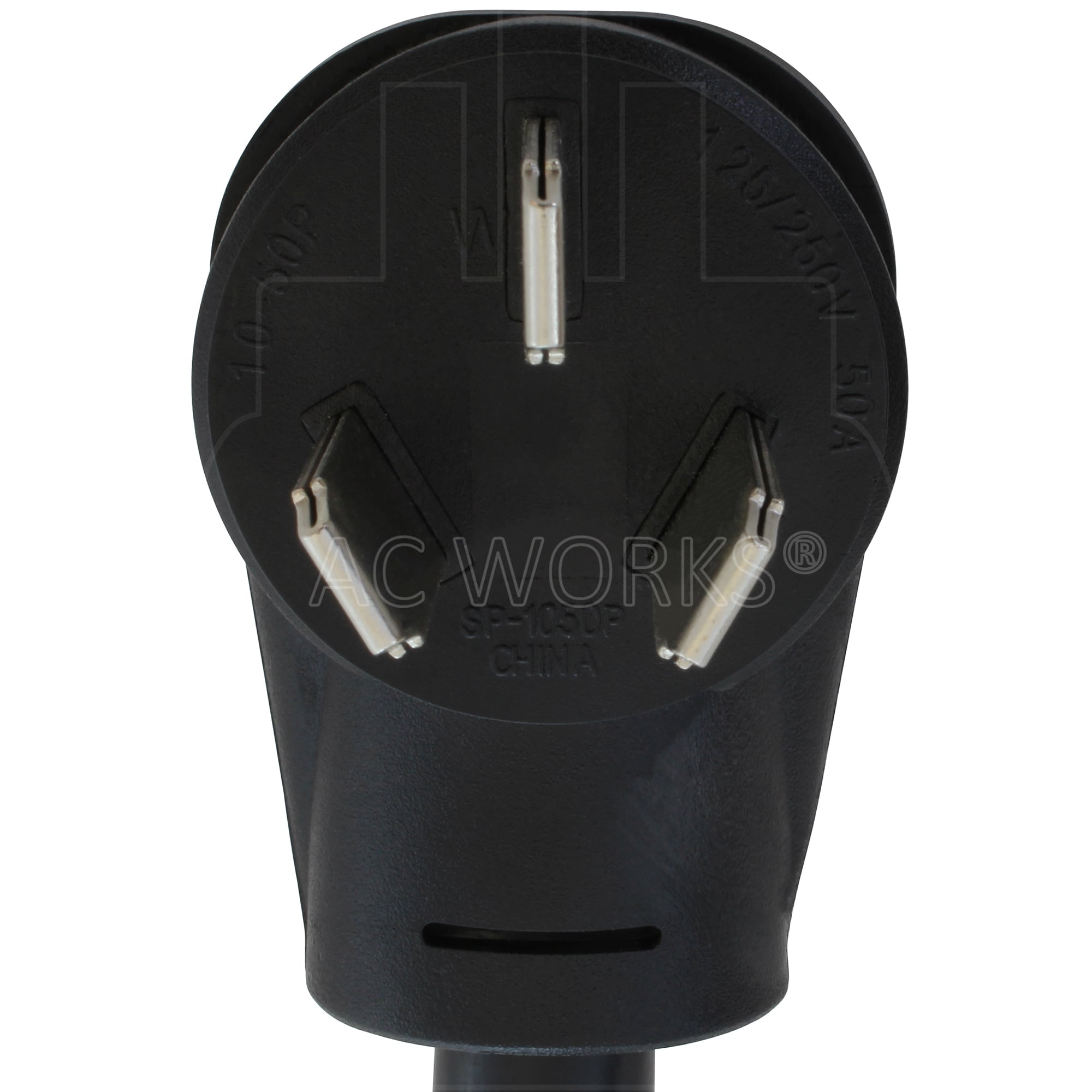 Adaptador de corriente para vehículo eléctrico NEMA 10-50 de 32A para cargador móvil Tesla de generación 2 - Adaptador de cargador para vehículo eléctrico