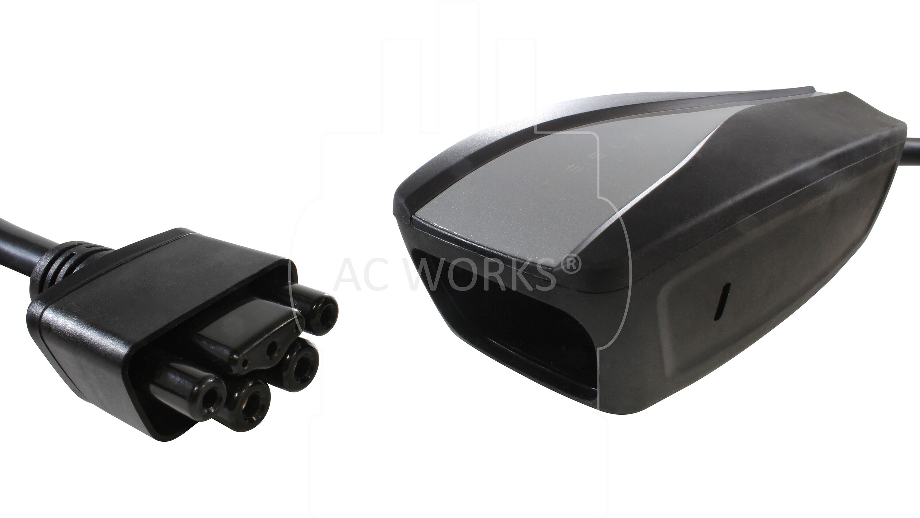 Adaptador de corriente para vehículo eléctrico NEMA 10-50 de 32A para cargador móvil Tesla de generación 2 - Adaptador de cargador para vehículo eléctrico