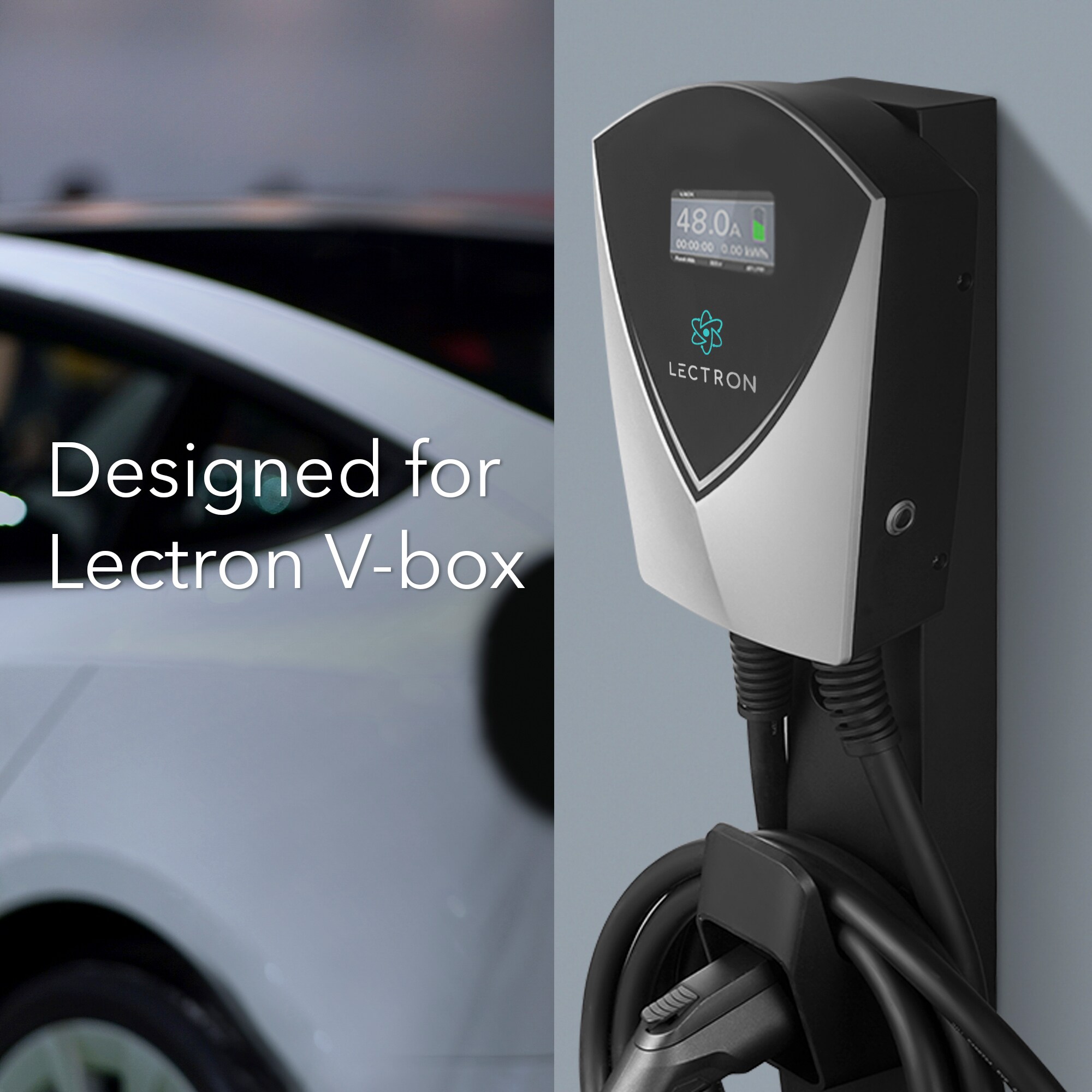Base Soporte para Cargador de Vehículo Eléctrico EV Lectron Pedestal