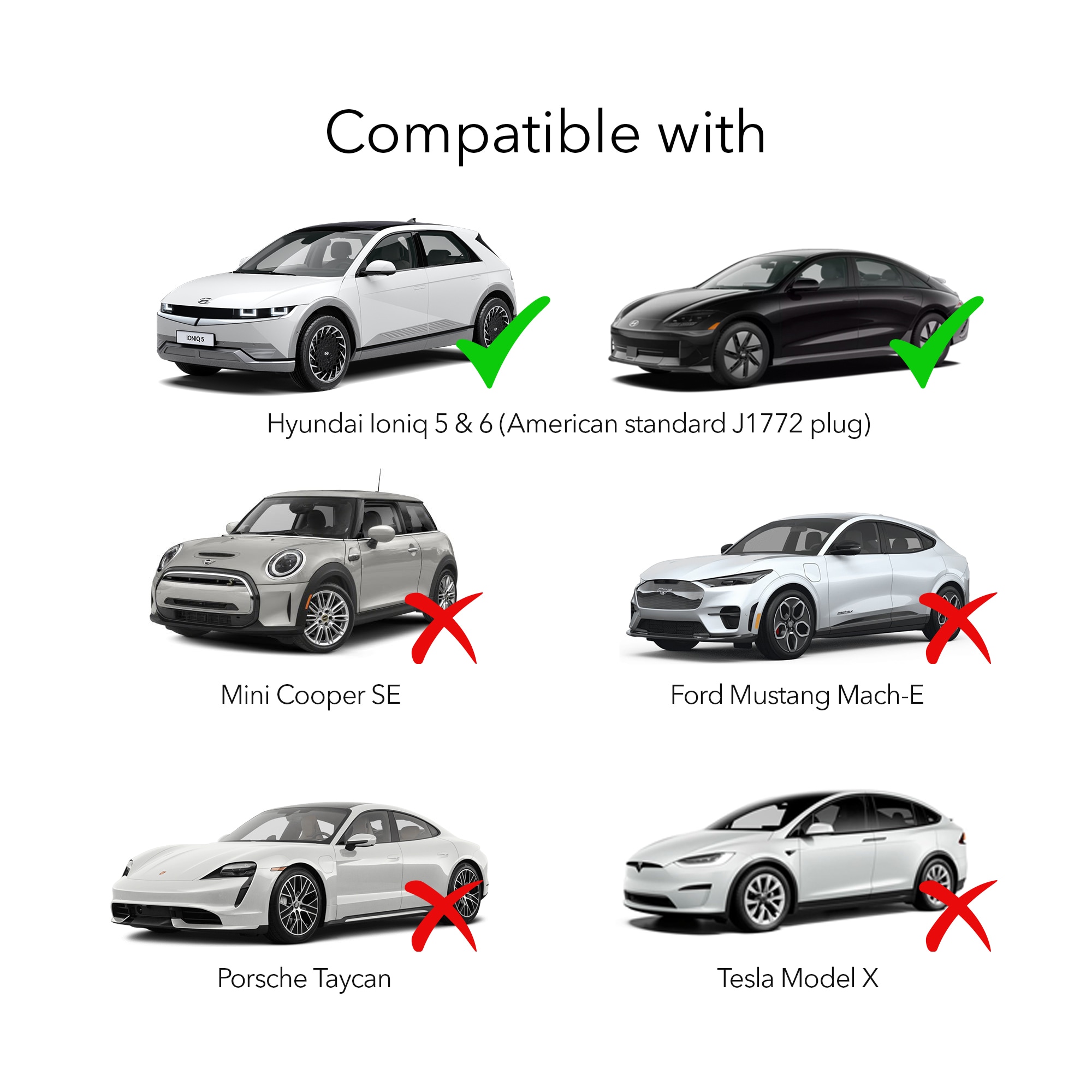 Adaptador Lectron V2L Compatible con Cargador de Vehículo Eléctrico Hyundai Ioniq 5 EV 4895230318881