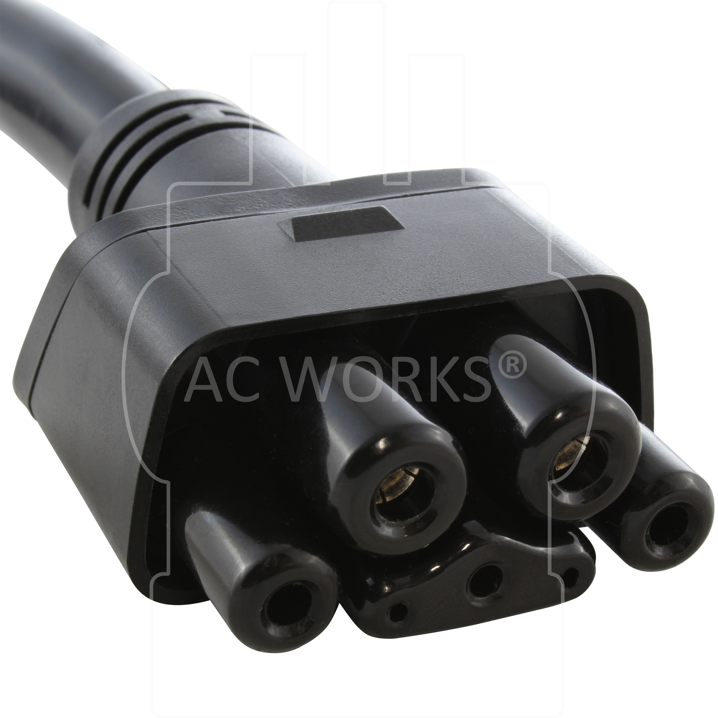Adaptador AC WORKS 24A NEMA L6-30 para Conector Móvil Gen. II Tesla Cargador de Vehículo Eléctrico EV Adaptador G2EVL630PT-24A