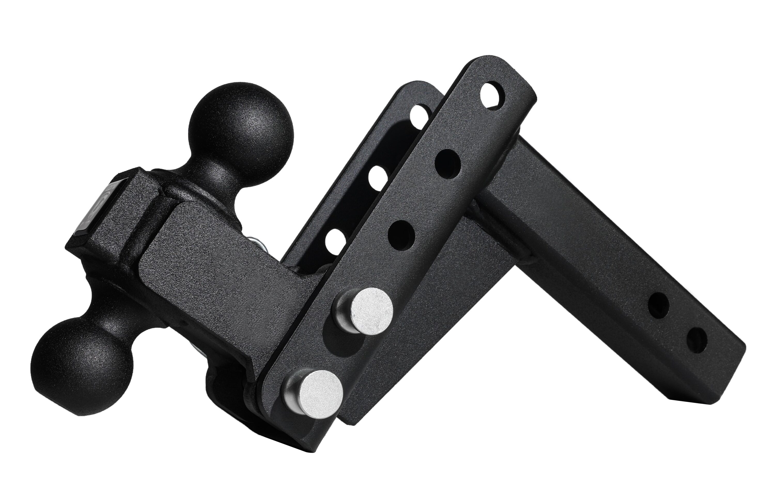 Enganche Resistente 4 pulgadas de descenso para Receptor de 2 pulgadas de Acero con Montaje Dual de Bola 111006