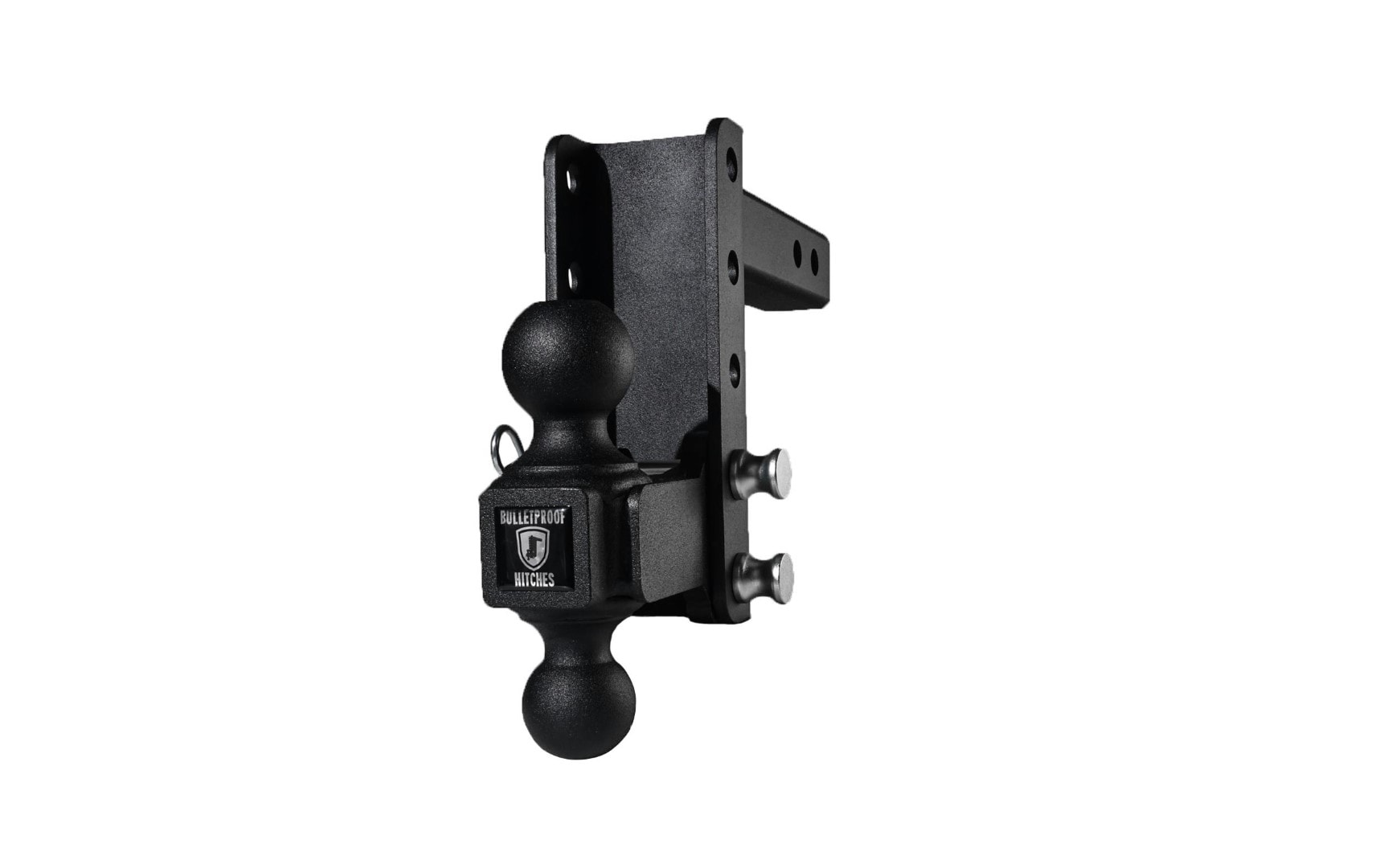 Enganche Resistente 4 pulgadas de descenso para Receptor de 2 pulgadas de Acero con Montaje Dual de Bola 111006
