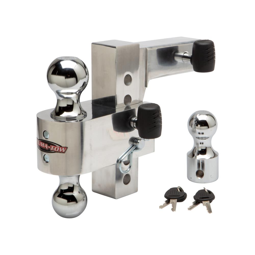 Enganche ajustable de aluminio Aluma-Tow con 6 pulgadas de caída y receptáculo de 2 pulgadas UT623900
