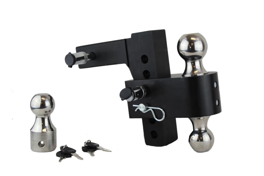 Drop de 6 pulgadas para receptor de 2 pulgadas de Aluminio Ajustable e Intercambiable Aluma-Tow.