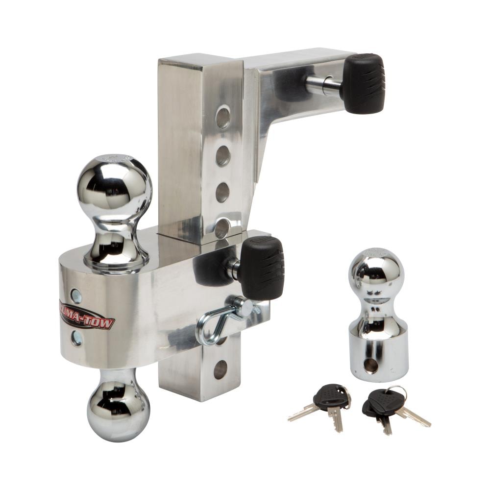 Aluma-Tow 8 pulgadas de caída 2 pulgadas receptor de aluminio ajustable montaje de enganche intercambiable UT623911