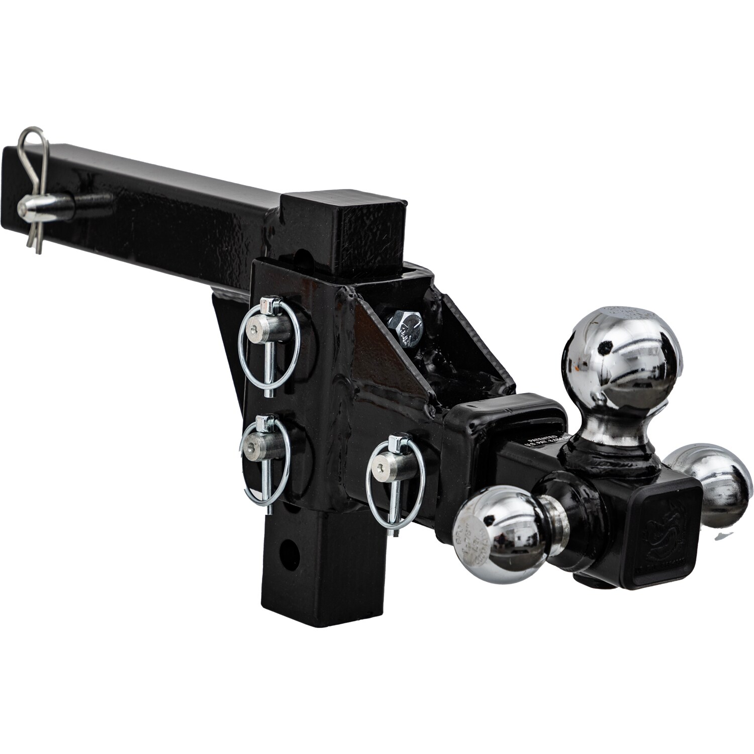Soporte de bola múltiple con caída de 6 pulgadas y receptor de 2 pulgadas de Buyers Products