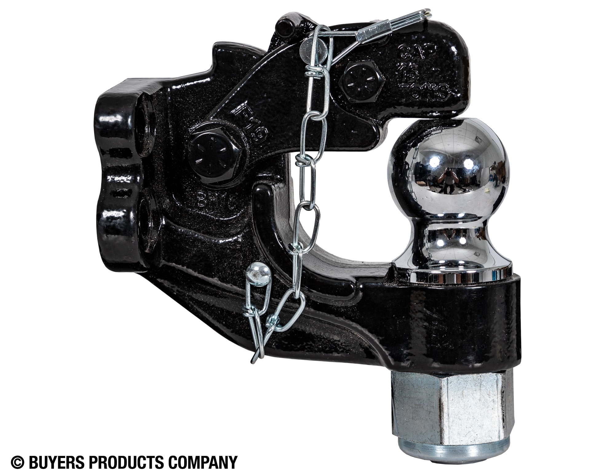 Producto para remolques: Caída de 0 pulgadas, elevación de 0 pulgadas, Montura de bola de 2-5/16 pulgadas BH152516.