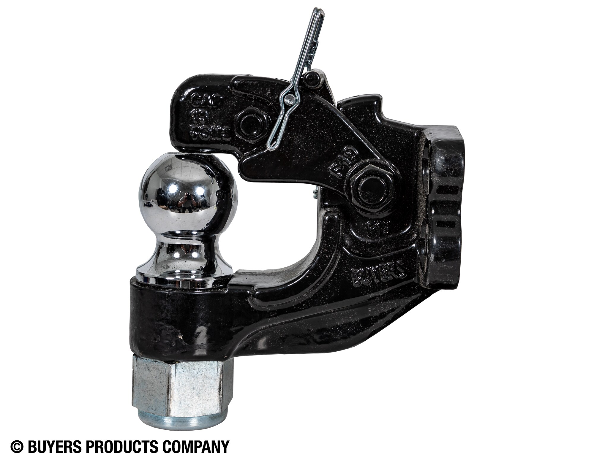 Producto para remolques: Caída de 0 pulgadas, elevación de 0 pulgadas, Montura de bola de 2-5/16 pulgadas BH152516.