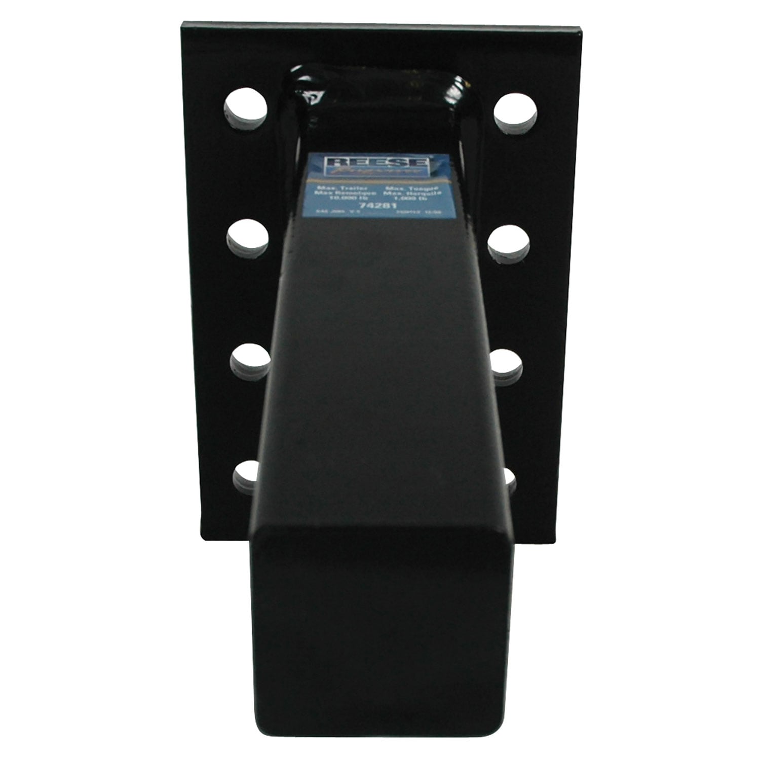 Reese Towpower Enganche para remolque Clase V de acero múltiple de 2 pulgadas_receiver Montaje de bola de remolque 74281