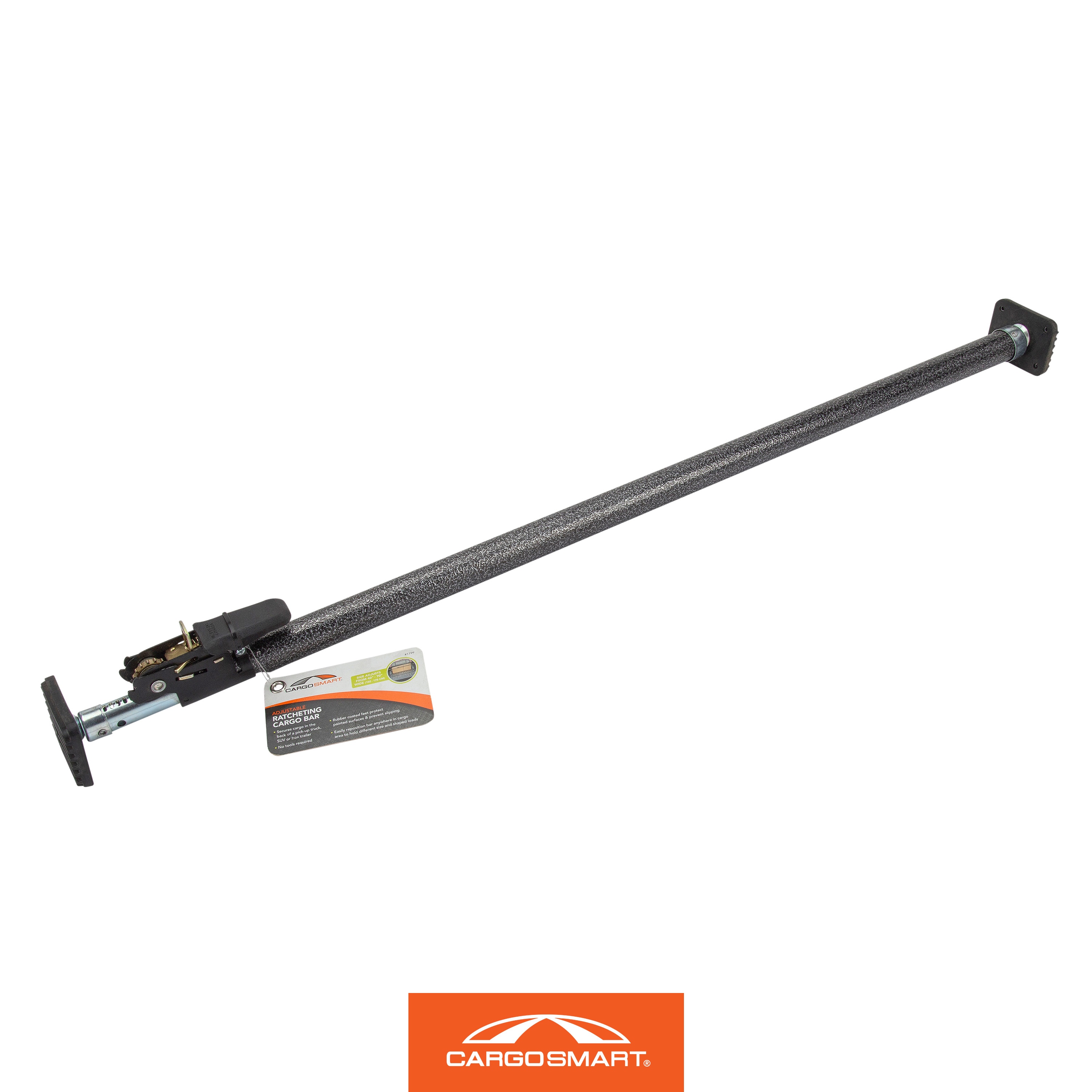 Barra de carga ajustable con trinquete de 40 a 70 pulgadas de CargoSmart
