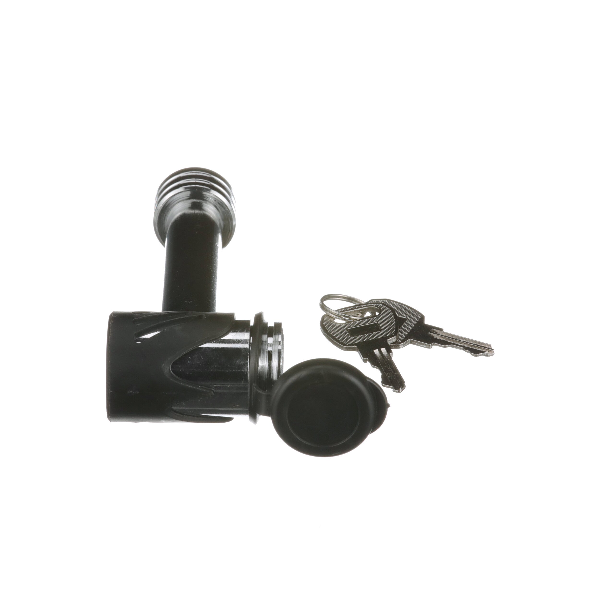 Candado giratorio de remolque bROK con eje de 0.63 pulgadas y 0.50 pulgadas para vehículos recreativos y casas móviles 329058