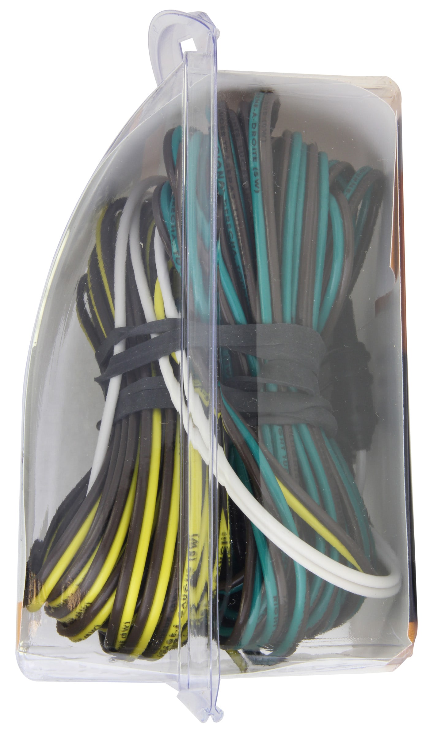 Conector plano de 4 cables Hopkins, Conector de cableado de vehículo a remolque 48255