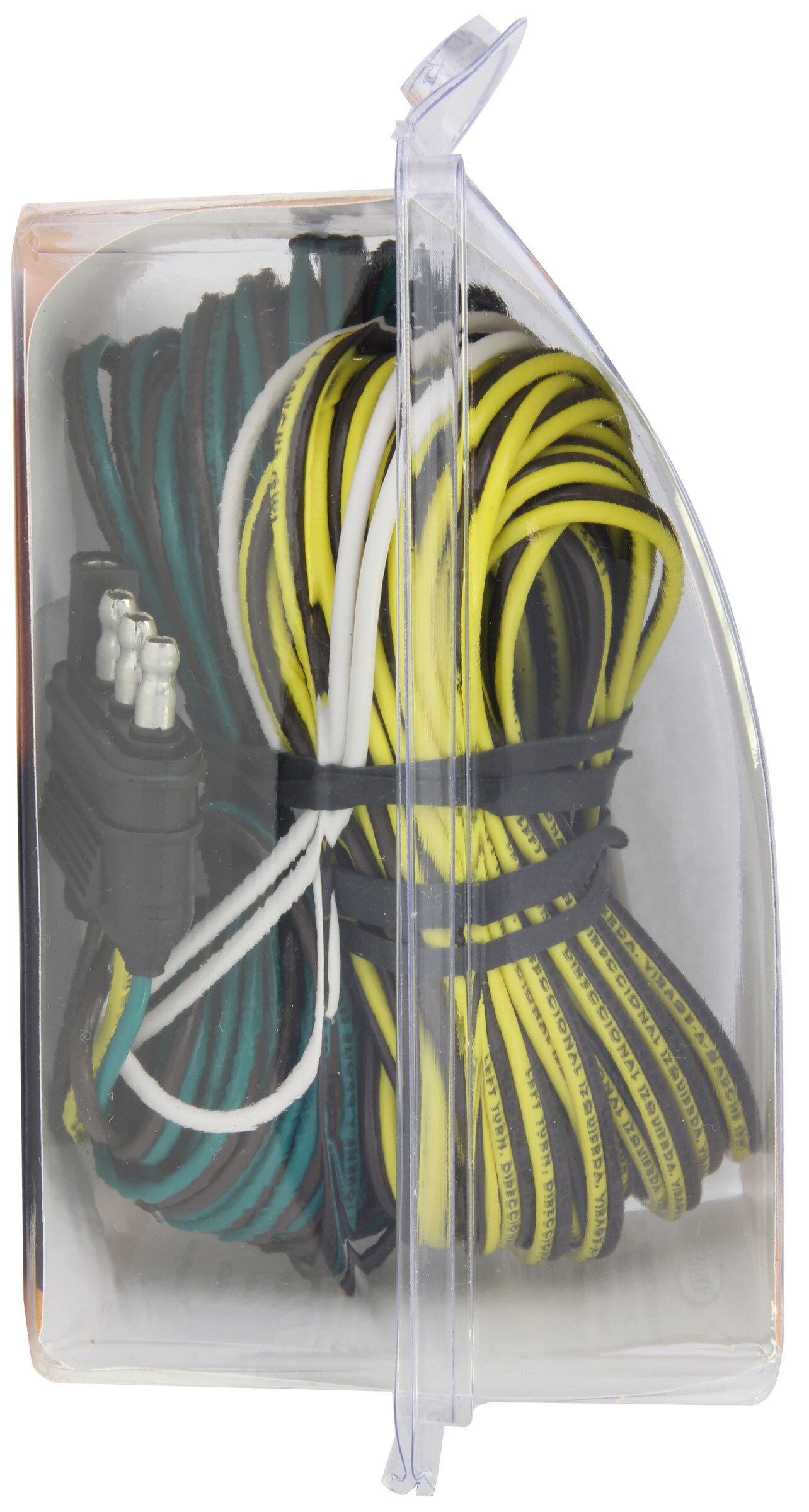 Conector plano de 4 cables Hopkins, Conector de cableado de vehículo a remolque 48255
