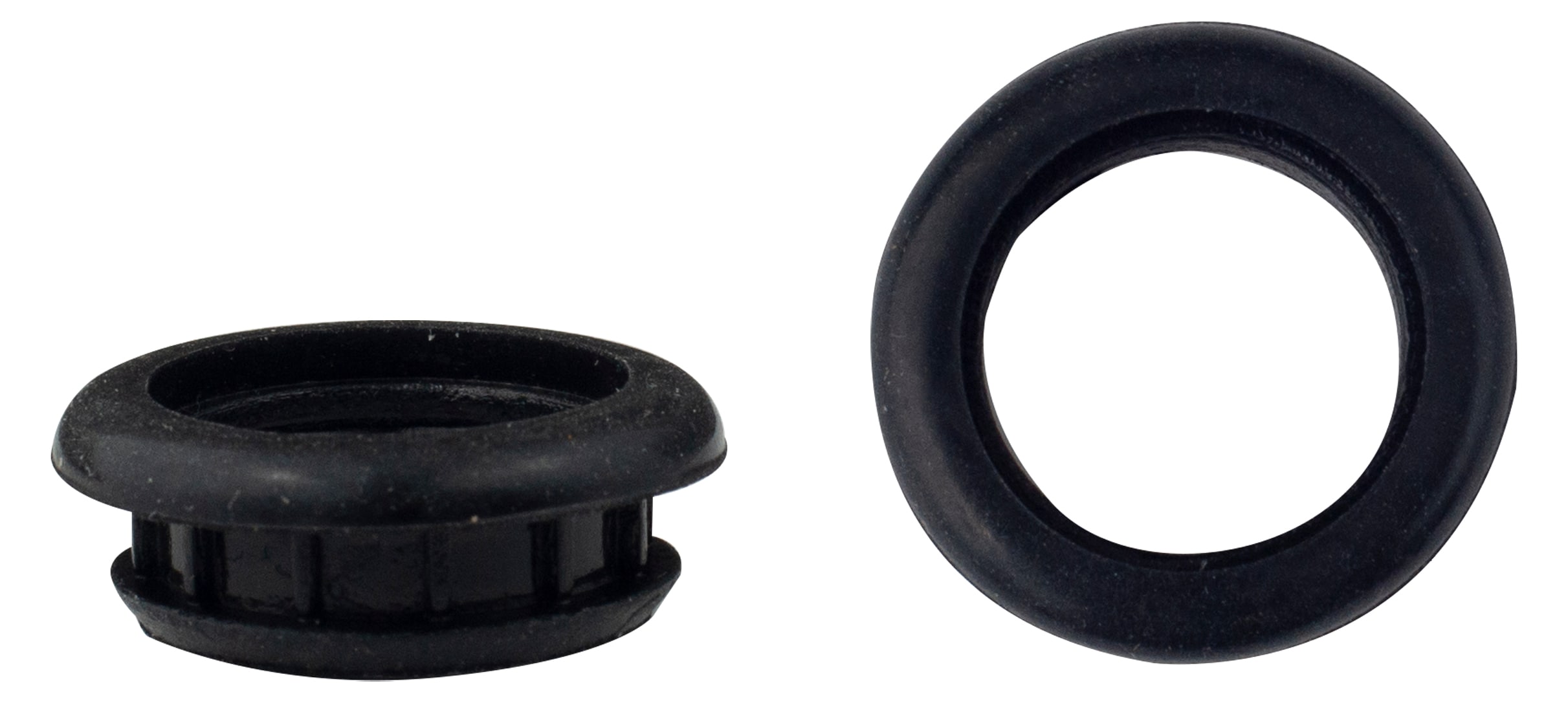 Juego de 2 luces LED redondas de 3/4" para marcador lateral/claro con base de hule, color rojo C2534BRK de Hopkins