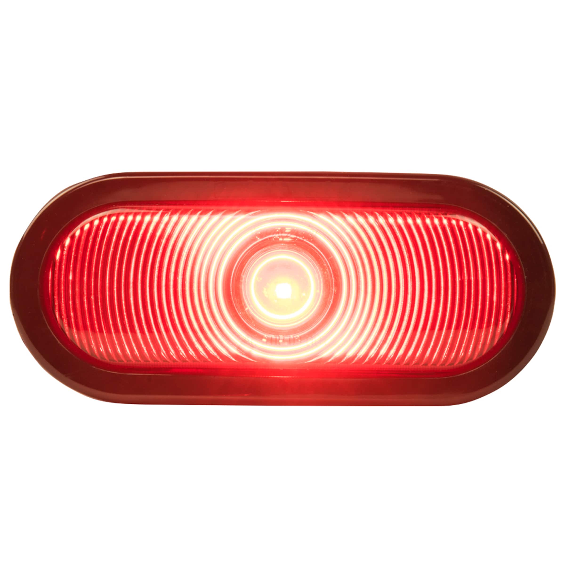 Luz LED para remolque ovalada de 6 pulgadas Hopkins - Roja, funciona con sistemas de 12V C561PTM