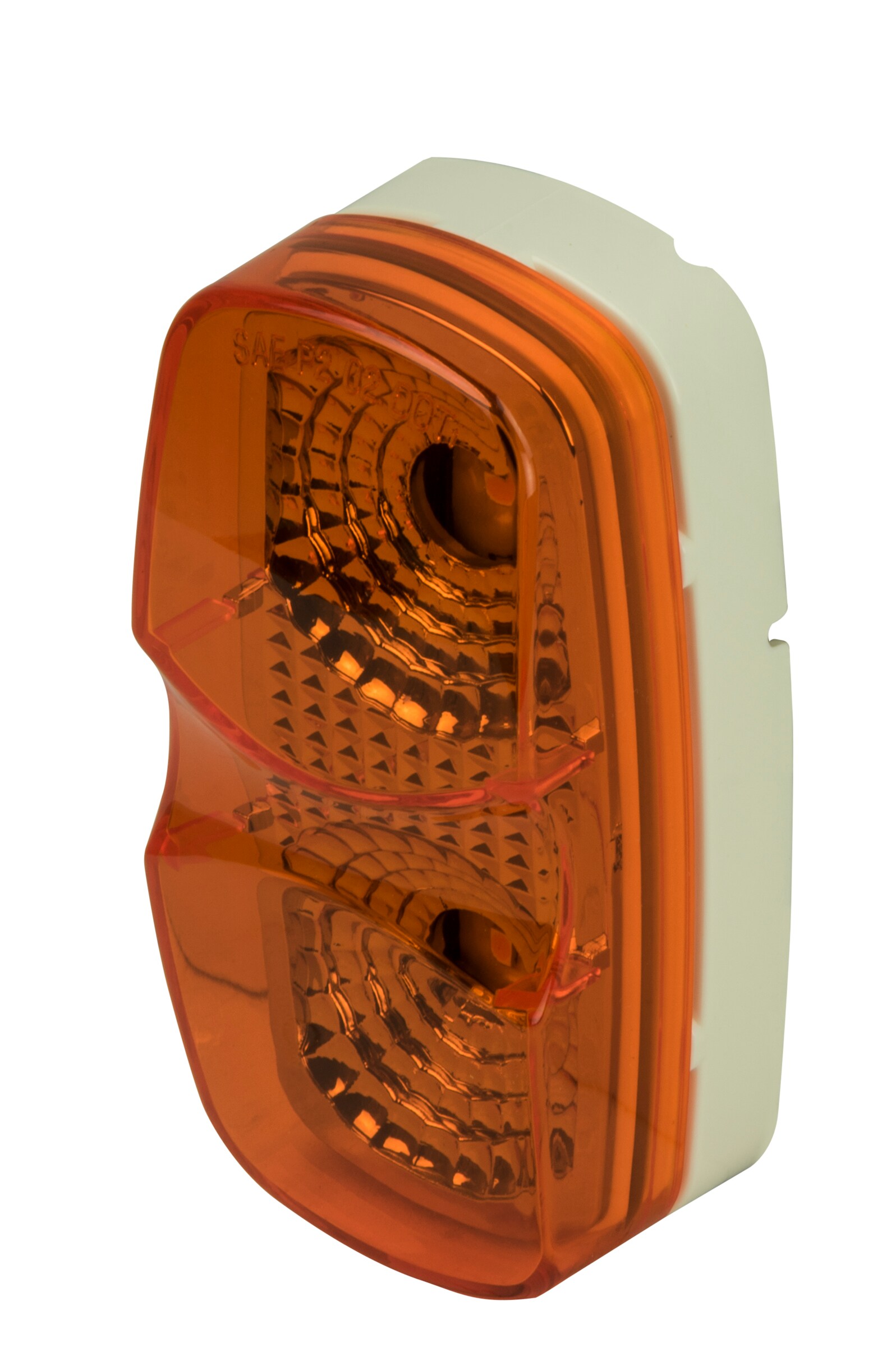 Marcador lateral múltifacetado ámbar ovalado LED de 4 pulgadas Hopkins CW1544A