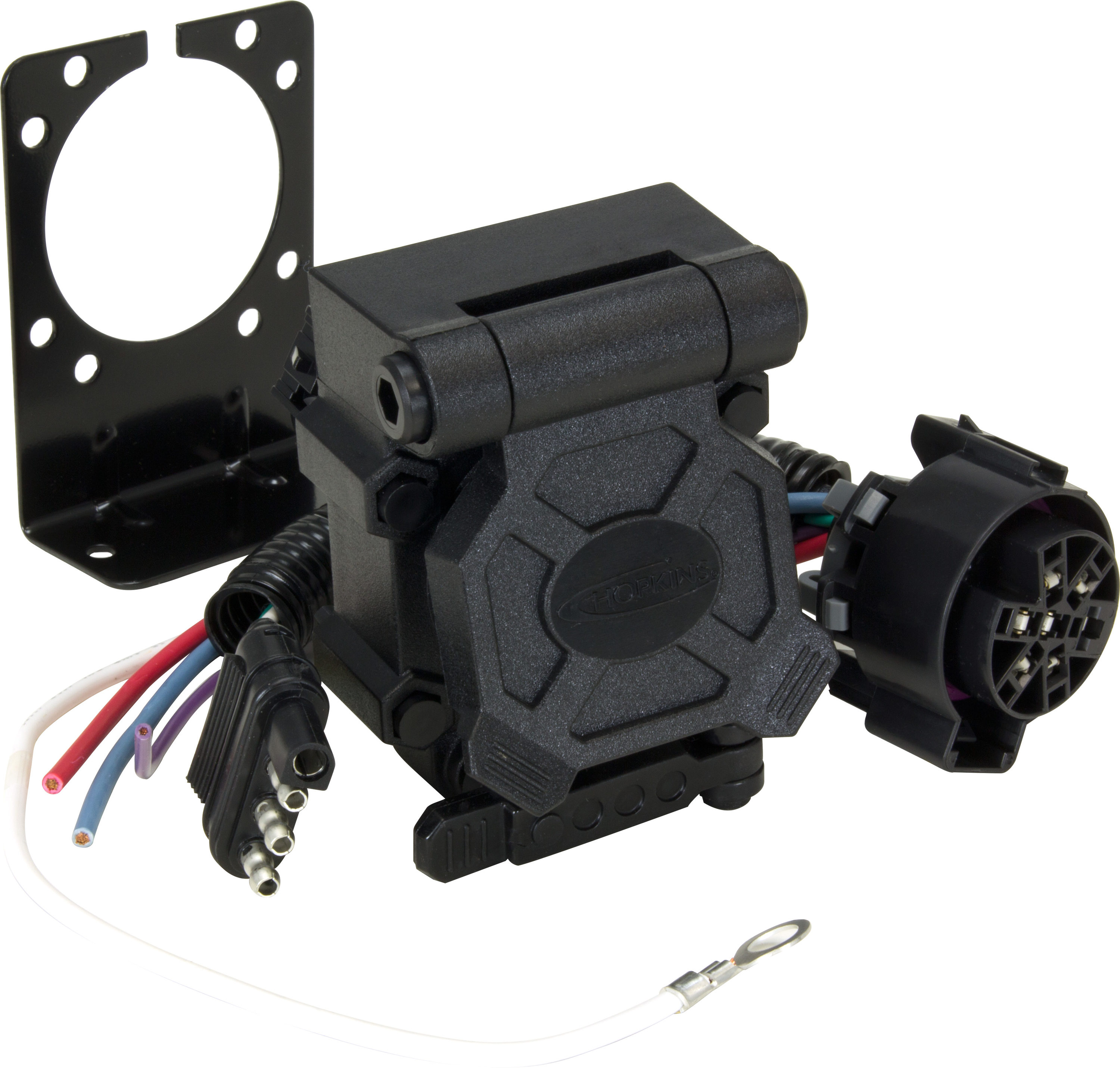 Adaptador Hopkins Endurance para Remolques Multipropósito 4 Plano a 7 Ejes y 4 Plano Instalación Rápida 47180
