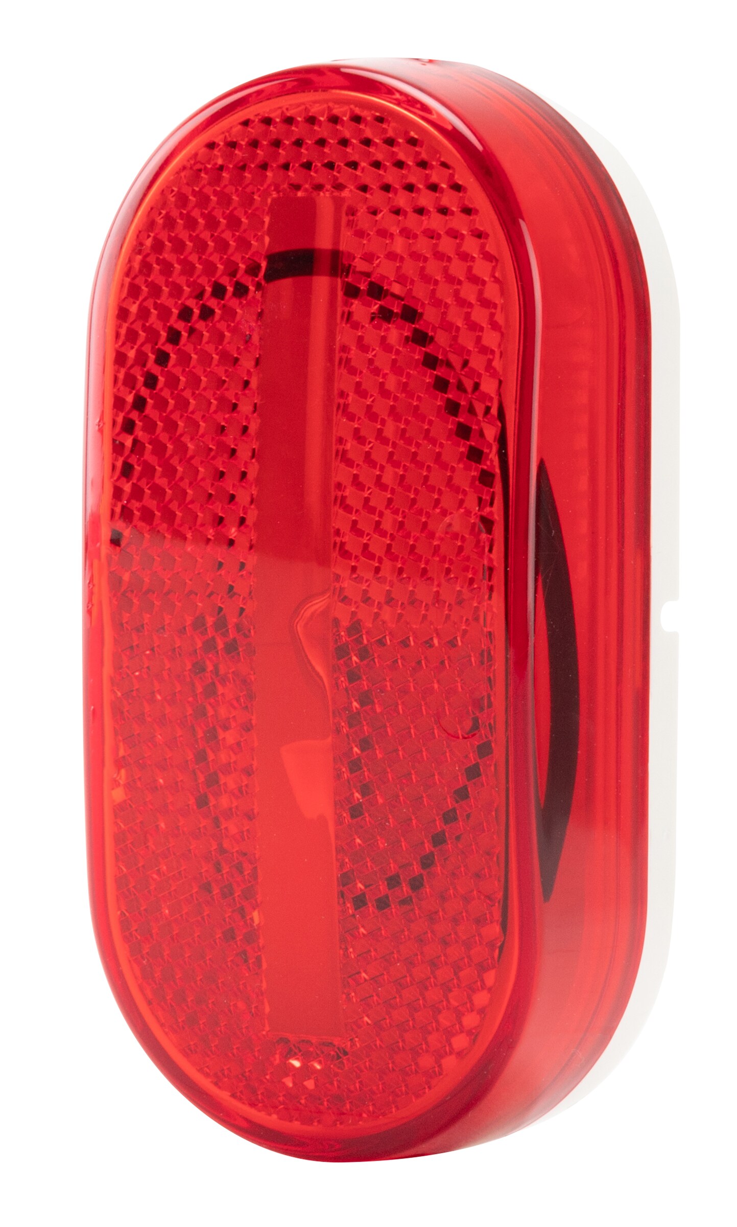 Marcador lateral de 4-1/8" de forma ovalada, luz roja