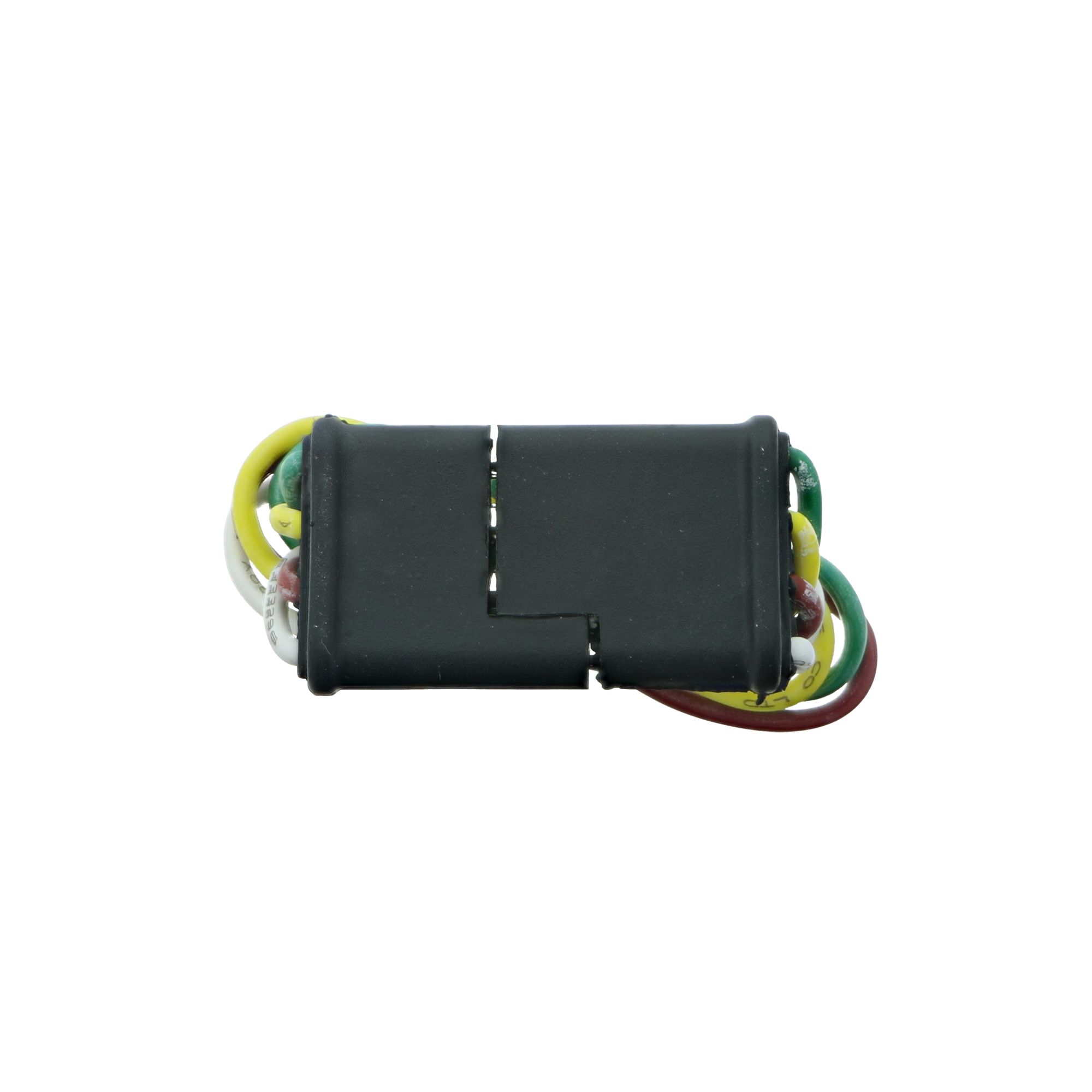Conector eléctrico plano de 4 vías para automóviles y remolques con cable de 12 pulgadas de Road & Home RVP047