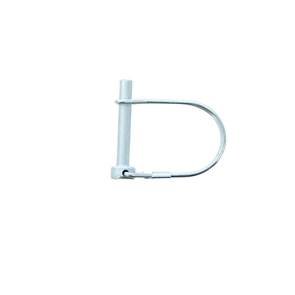 Perno de bloqueo para acoplador de carretera y hogar con pasador de 1/4 pulgadas y longitud utilizable de 1-3/8 pulgadas en construcción de acero RVP043