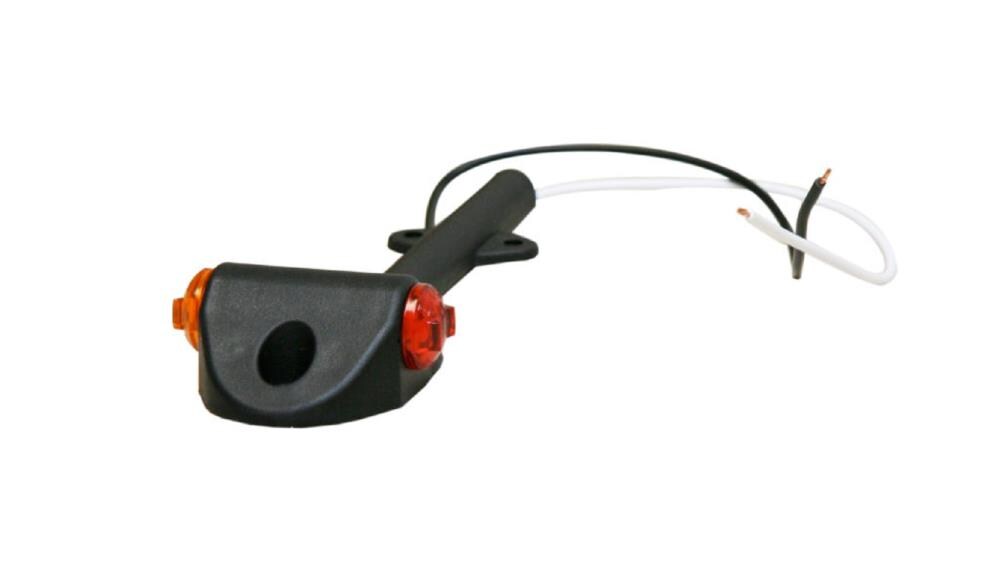 Luz de guardabarros para emergencias de remolque - Luz de guardabarros LED para remolques - Resistente al agua - Naranja 11882T
