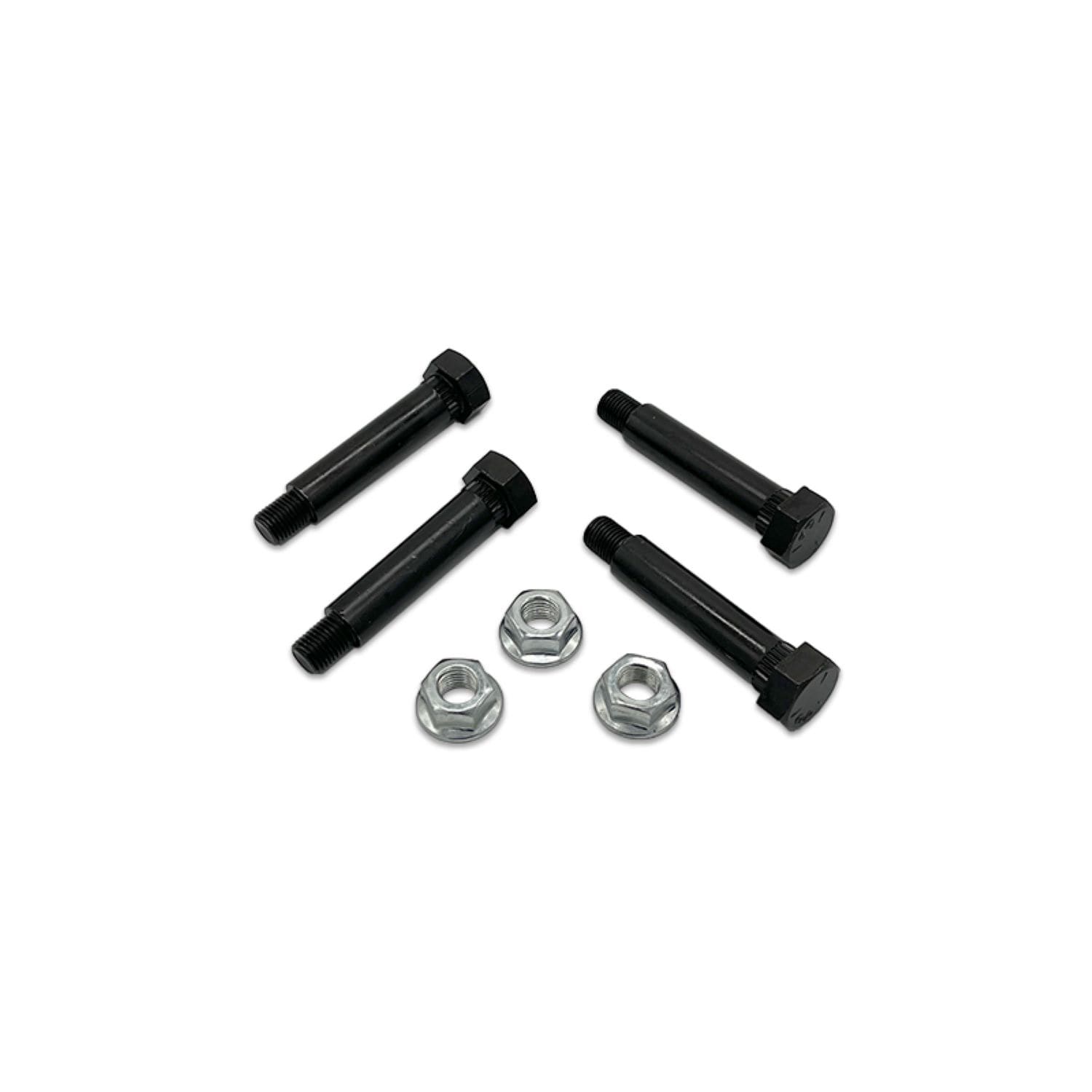 Kit de pernos de grillete de resorte de servicio pesado para remolque 9/16-In x 3-In para reparación de remolques - Incluye 4 pernos y tuercas