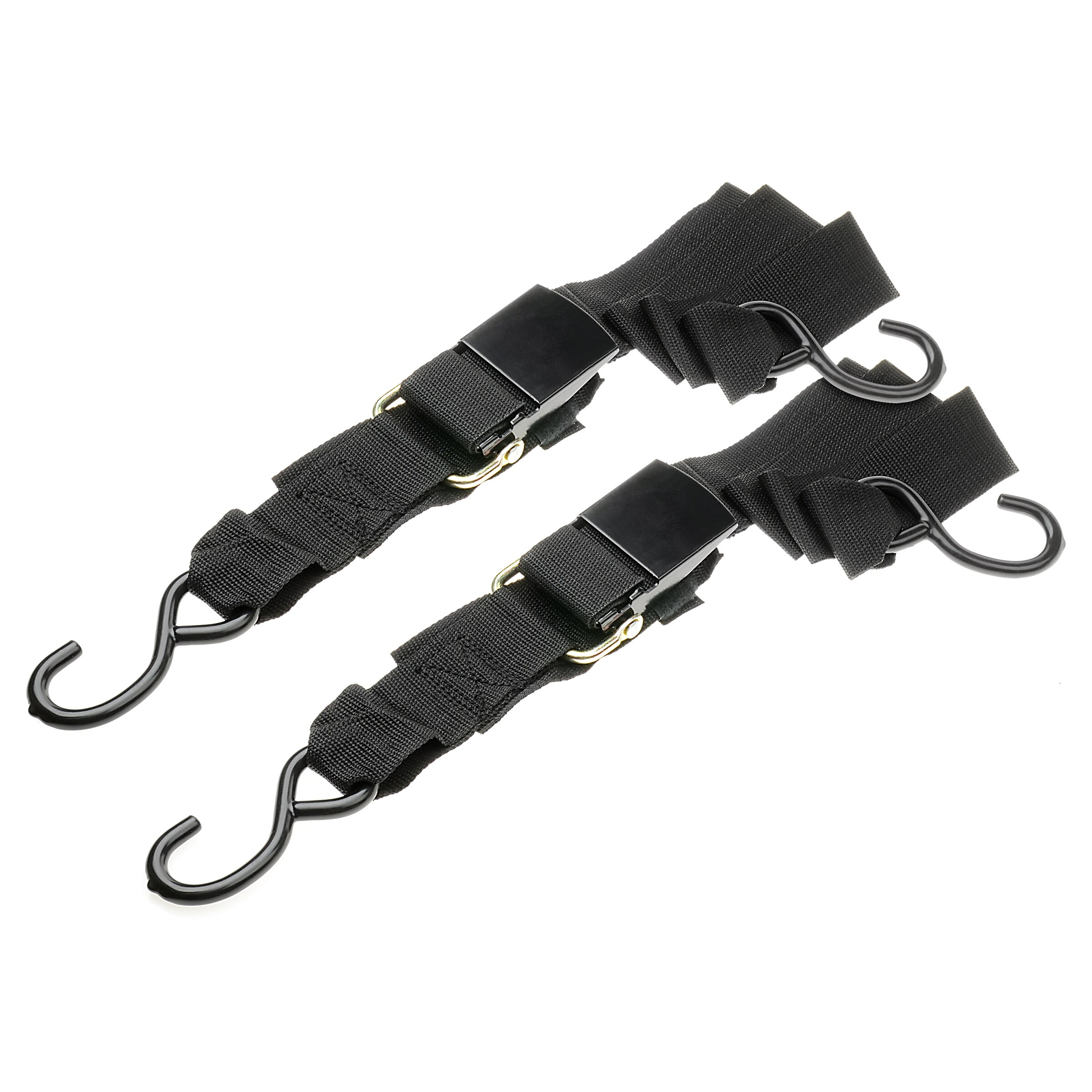Correas de amarre para popa T-H Marine, 48 pulgadas, resistencia a la tracción de 750 libras, cinta de polipropileno de alta resistencia al impacto BE-TR-59810-DP.