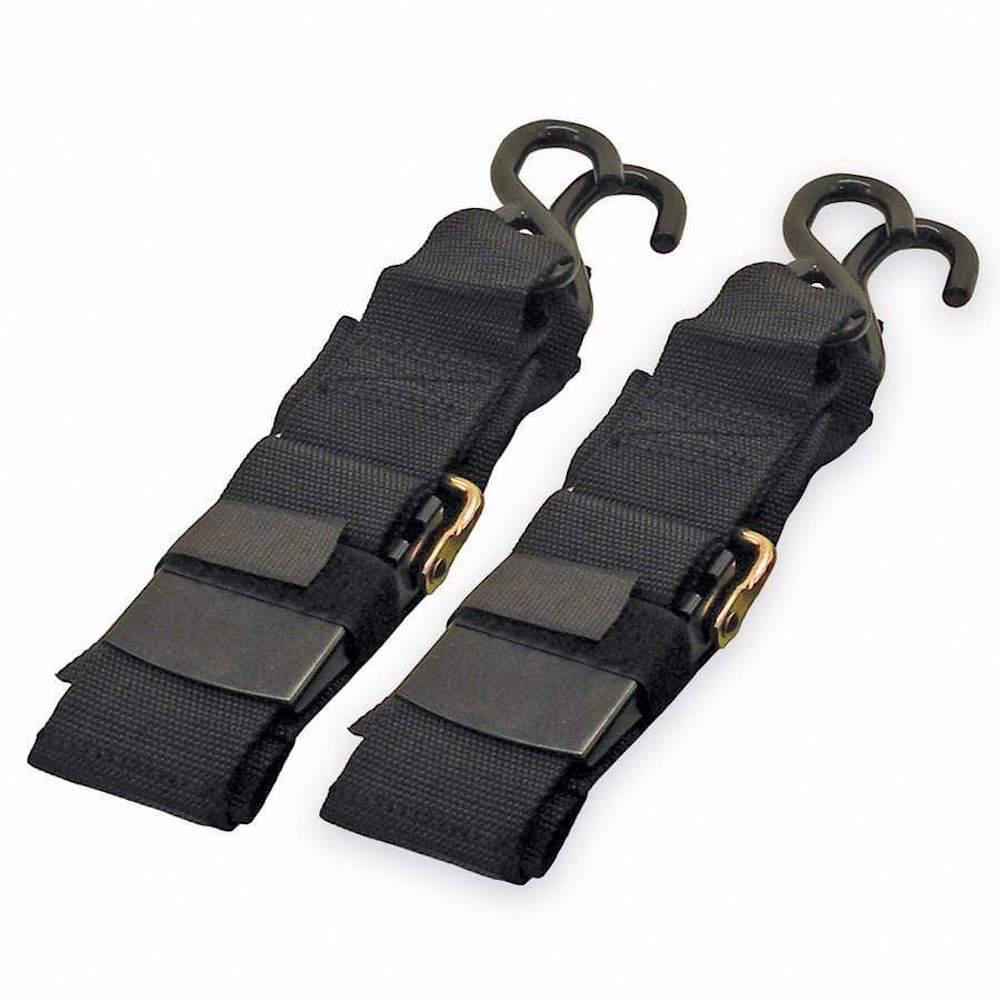 Correas de amarre para popa T-H Marine, 48 pulgadas, resistencia a la tracción de 750 libras, cinta de polipropileno de alta resistencia al impacto BE-TR-59810-DP.