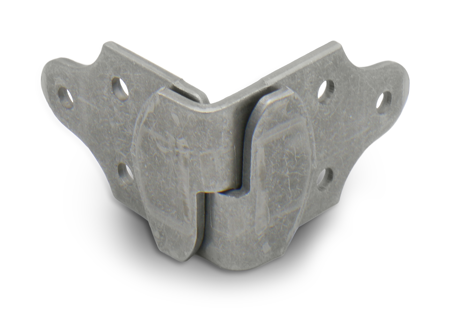 Reparación de Remolque de Equipaje Estante de Esquina para Bolsillo de Poste - Soportes de Acero Inoxidable de Alta Resistencia - Acero de 7 Calibres - Incluidos 2 Pares 806T