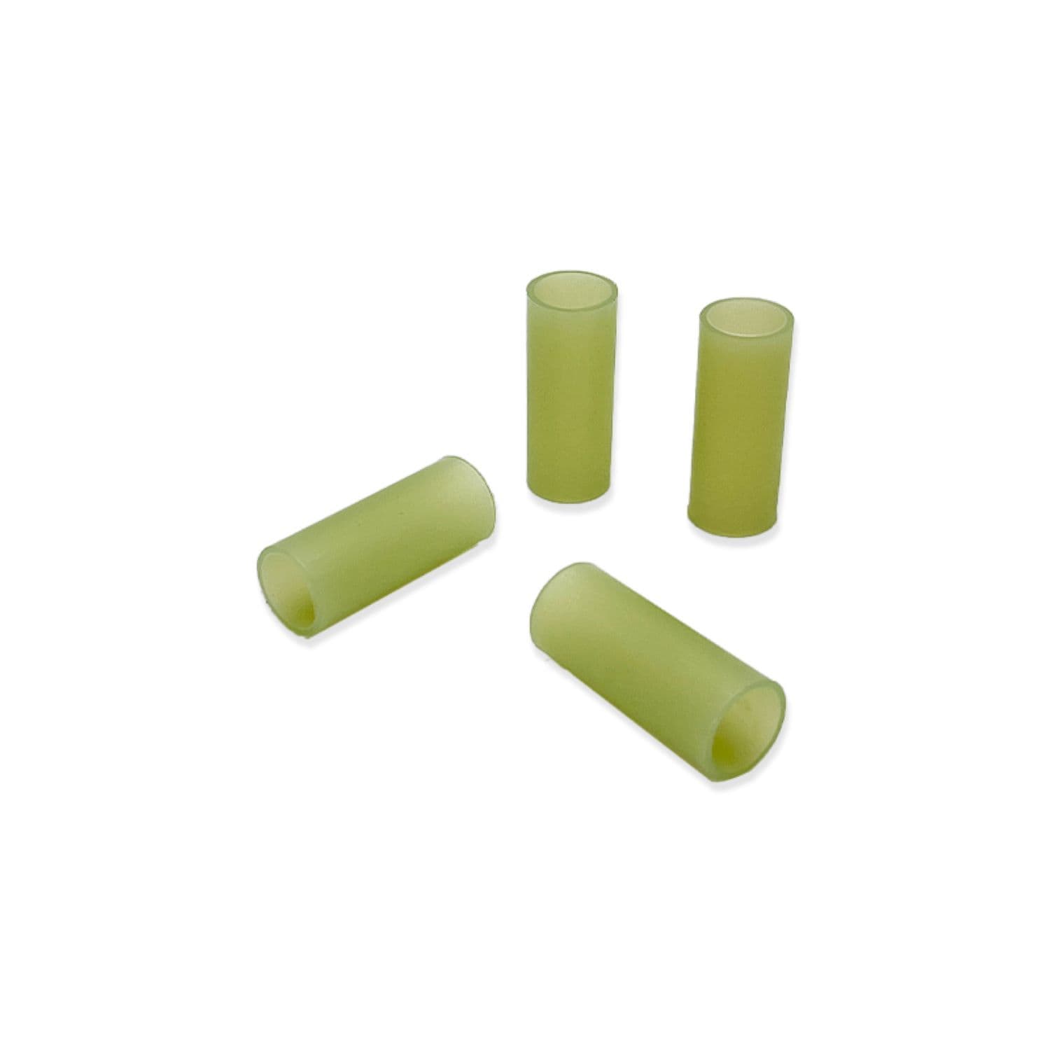 Bujes de resorte de PVC de 1.75 pulgadas para reparación de remolques - Paquete de 4, blanco, compatible con la mayoría de los resortes y ecualizadores de 1-3/4 pulgadas 521T